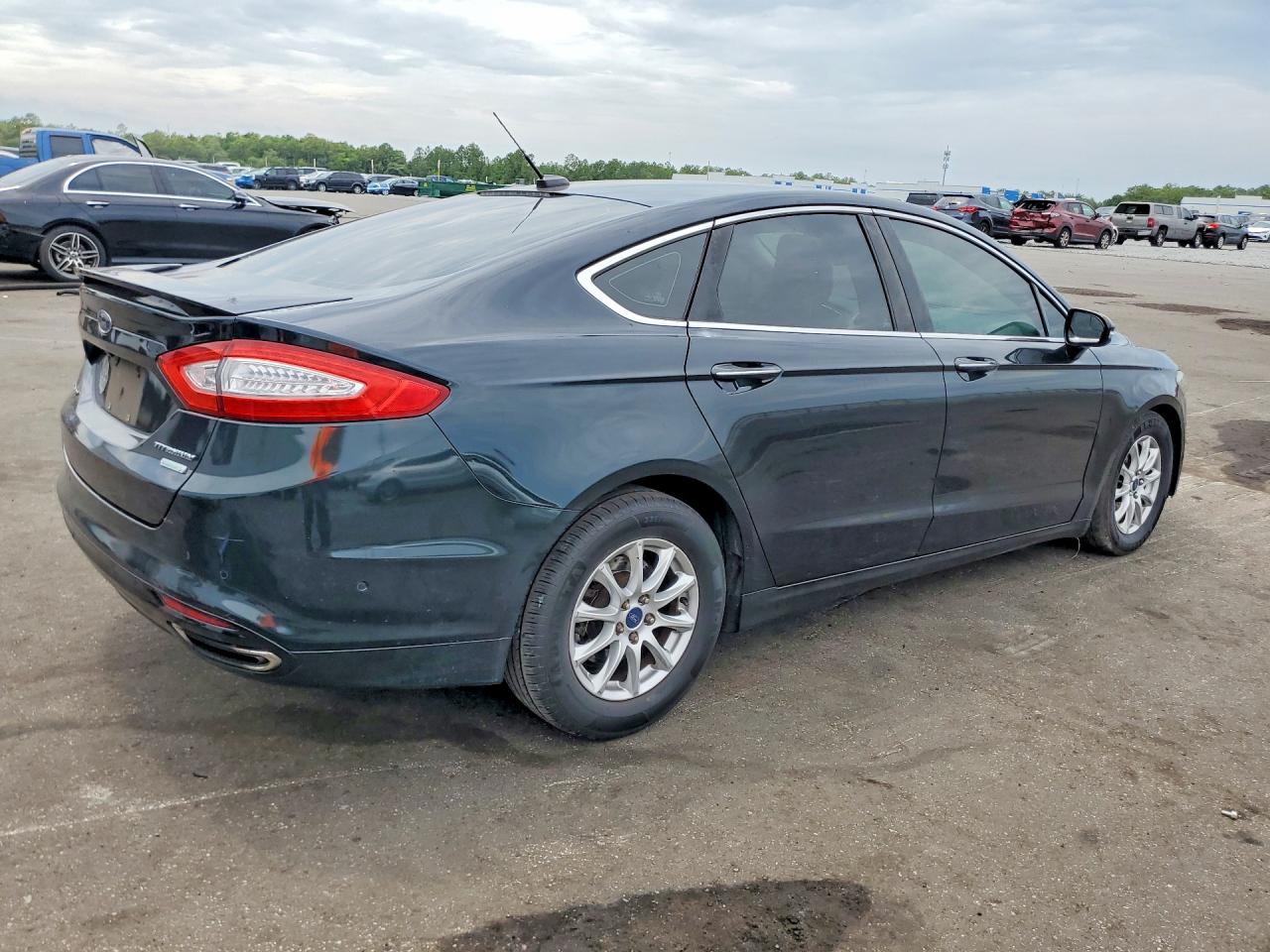 2014 Ford Fusion Titanium Black vin: 3FA6P0K94ER183319
