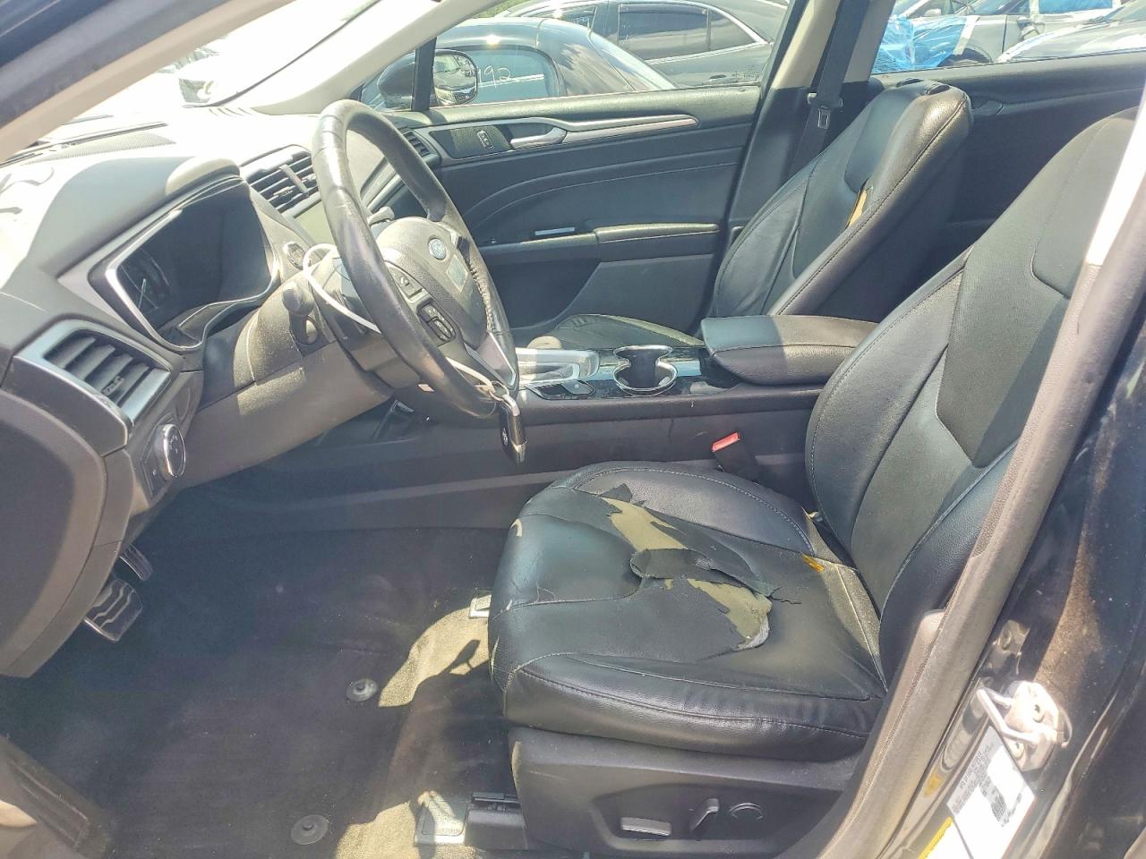 2014 Ford Fusion Titanium Black vin: 3FA6P0K94ER183319