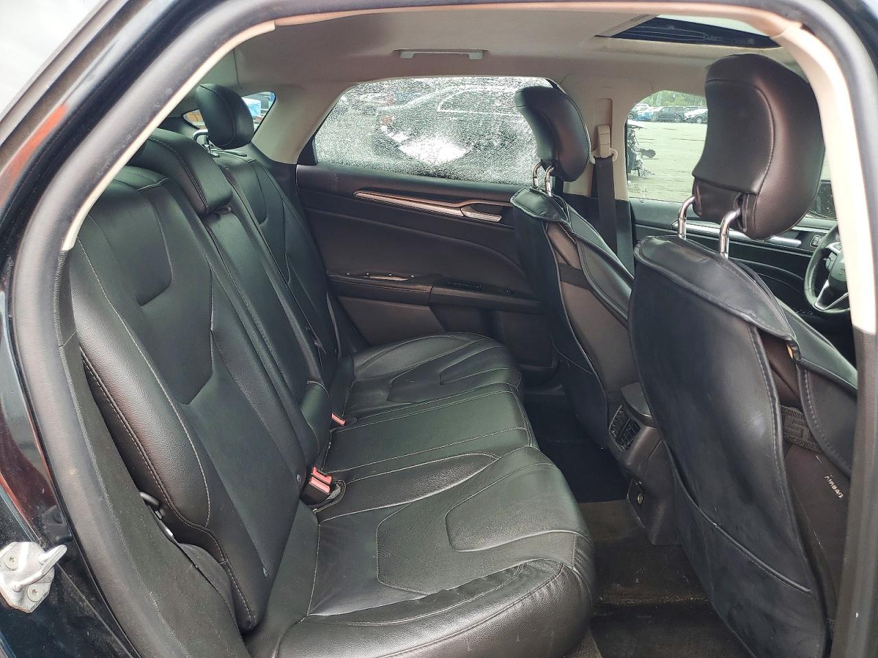 2014 Ford Fusion Titanium Black vin: 3FA6P0K94ER183319
