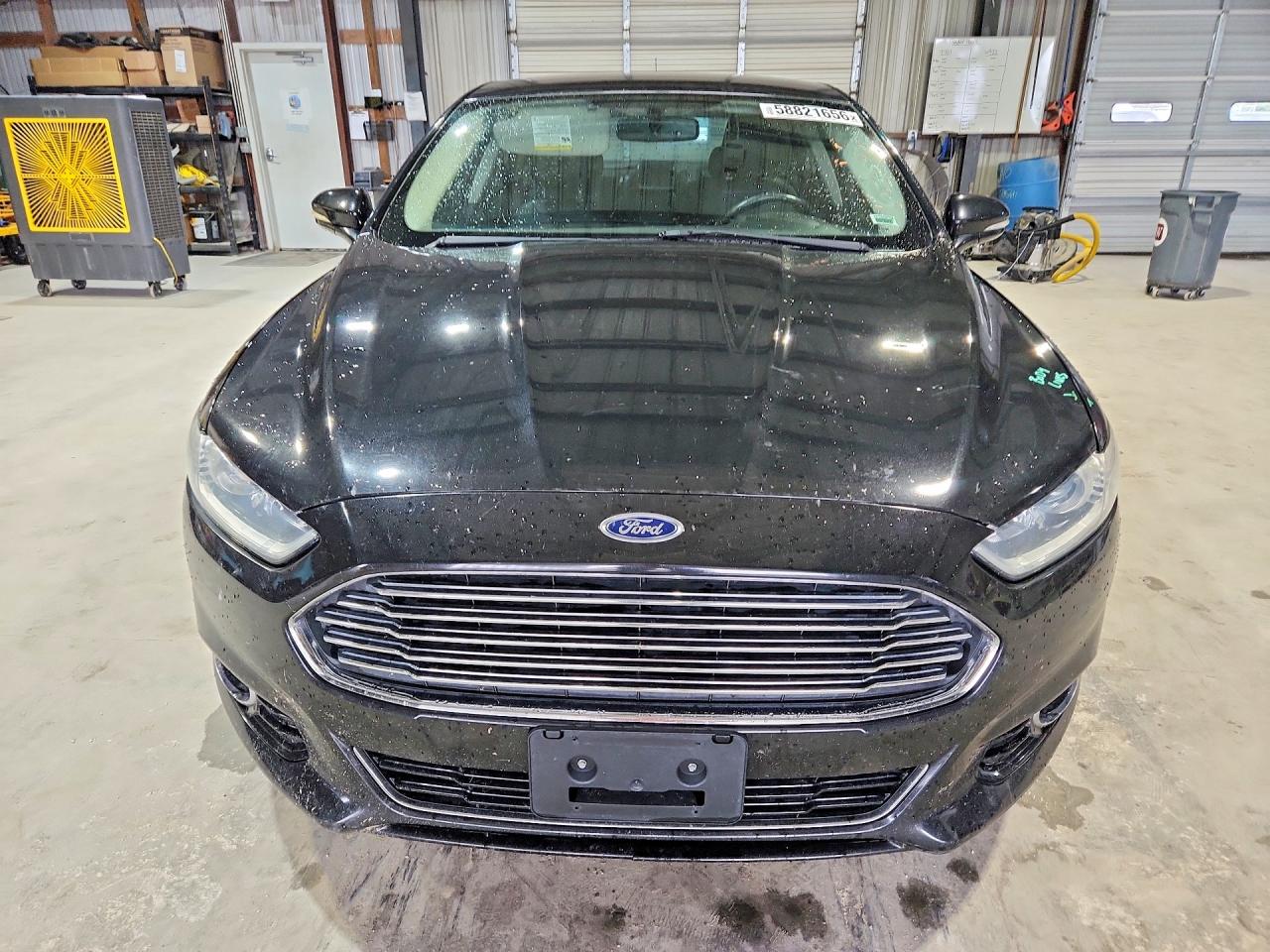 2014 Ford Fusion Titanium Black vin: 3FA6P0K94ER262263