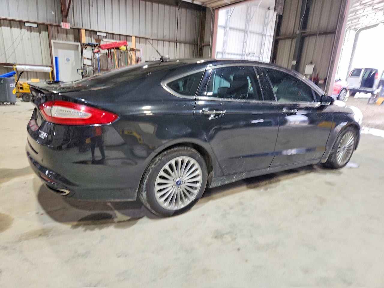 2014 Ford Fusion Titanium Black vin: 3FA6P0K94ER262263