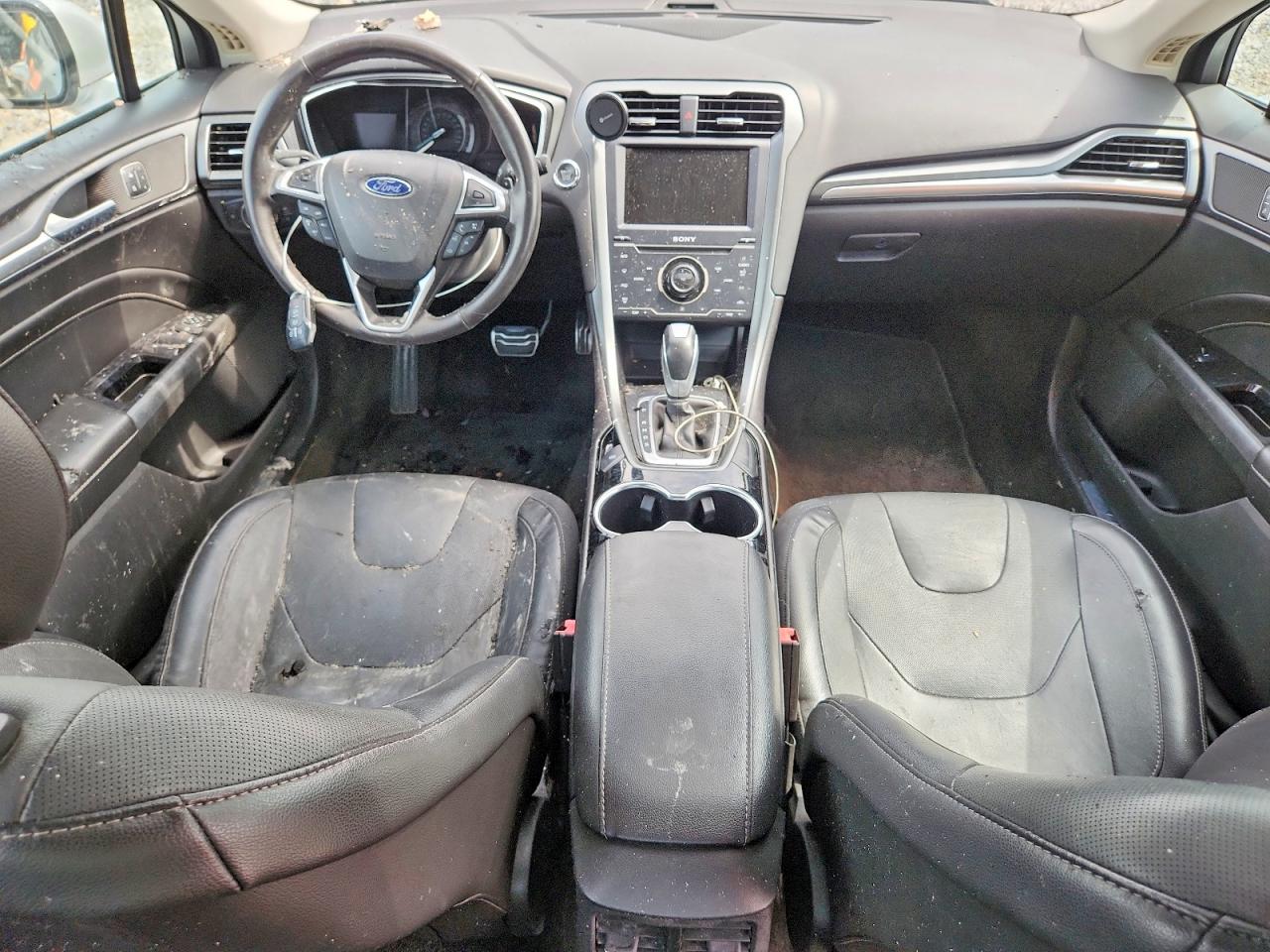 2014 Ford Fusion Titanium Silver vin: 3FA6P0K94ER285574