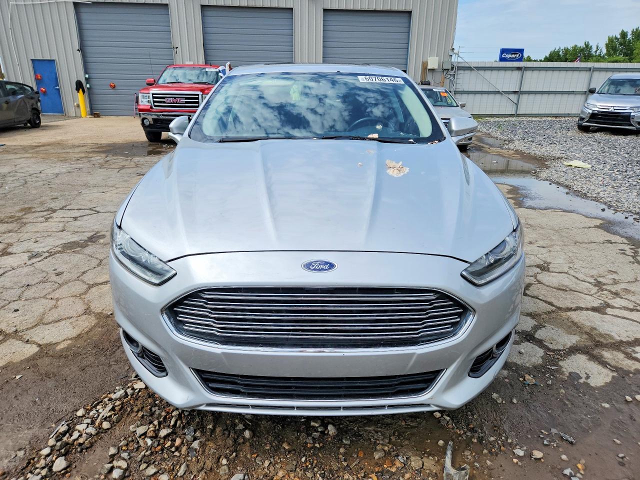 2014 Ford Fusion Titanium Silver vin: 3FA6P0K94ER285574