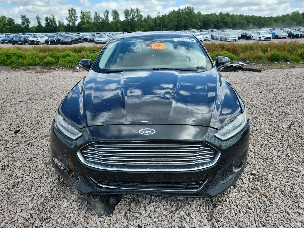 2014 Ford Fusion Titanium Черный vin: 3FA6P0K94ER287681