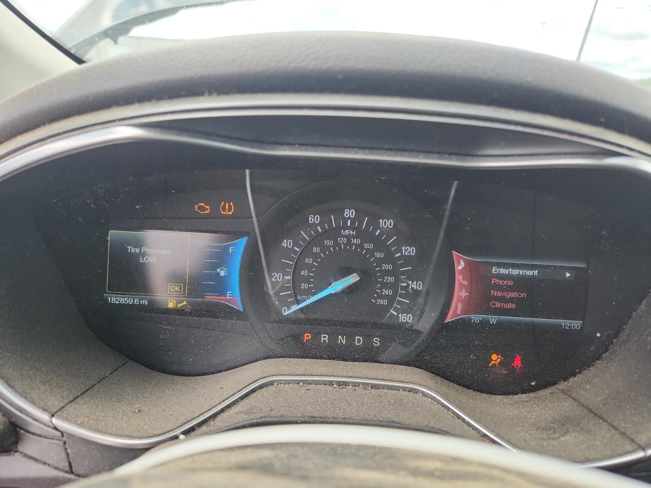 2014 Ford Fusion Titanium Черный vin: 3FA6P0K94ER287681
