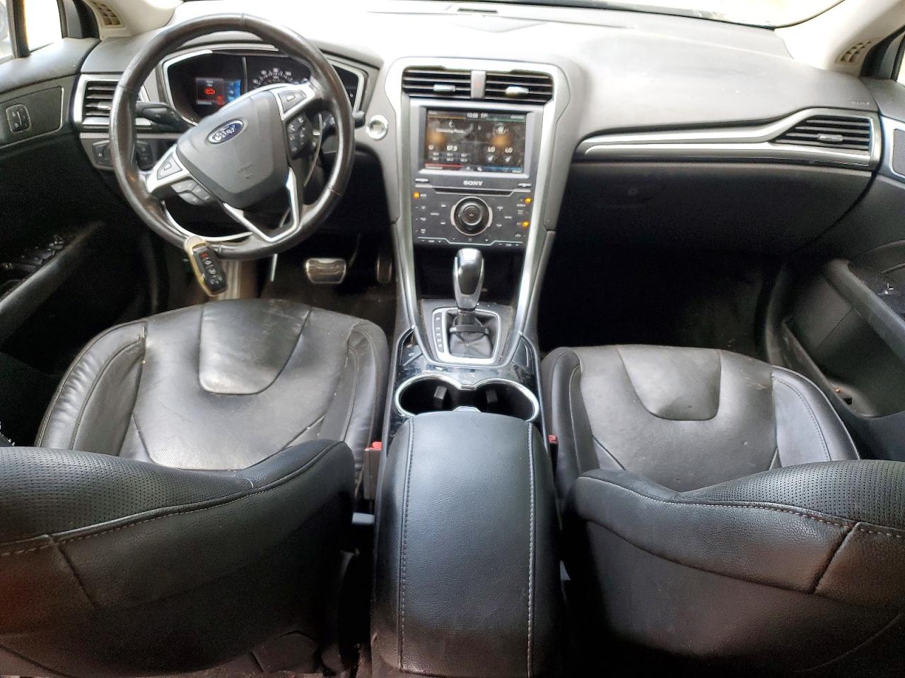 2014 Ford Fusion Titanium Gray vin: 3FA6P0K94ER318170