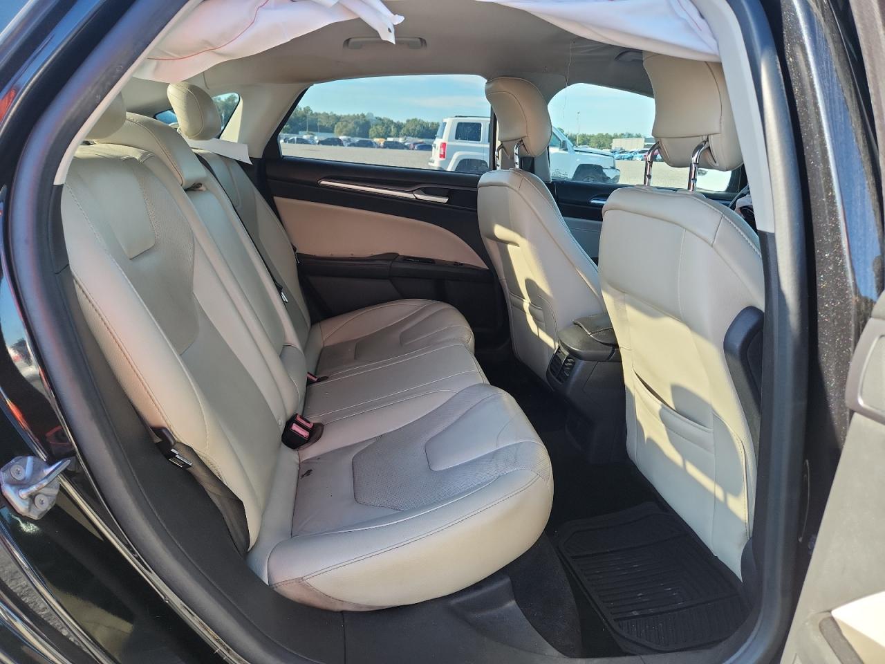 2014 Ford Fusion Titanium Black vin: 3FA6P0K94ER380510