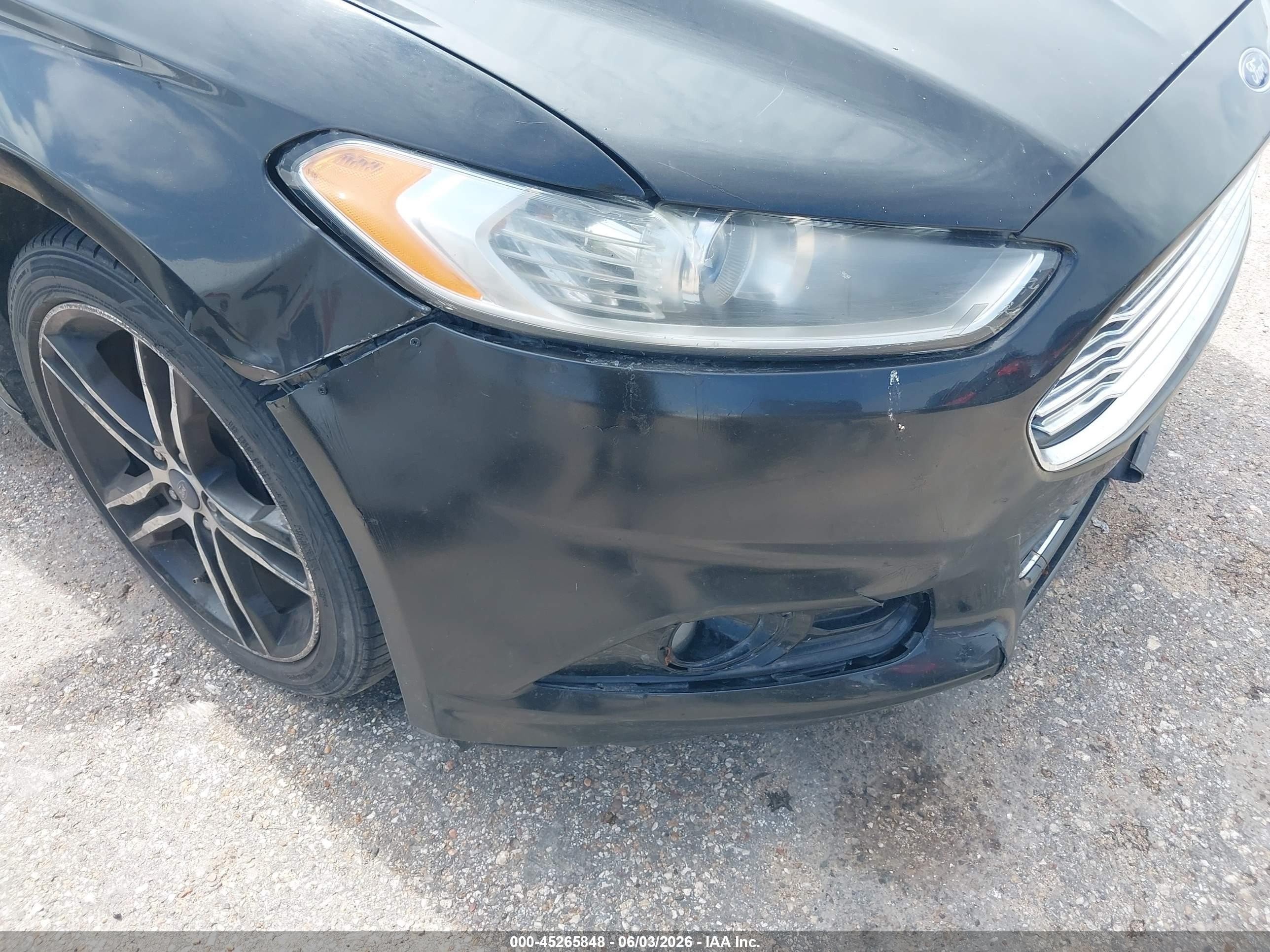 2015 Ford Fusion Titanium Black vin: 3FA6P0K94FR136048