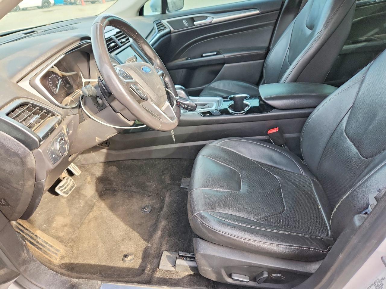 2015 Ford Fusion S Fwd White vin: 3FA6P0K94FR140973