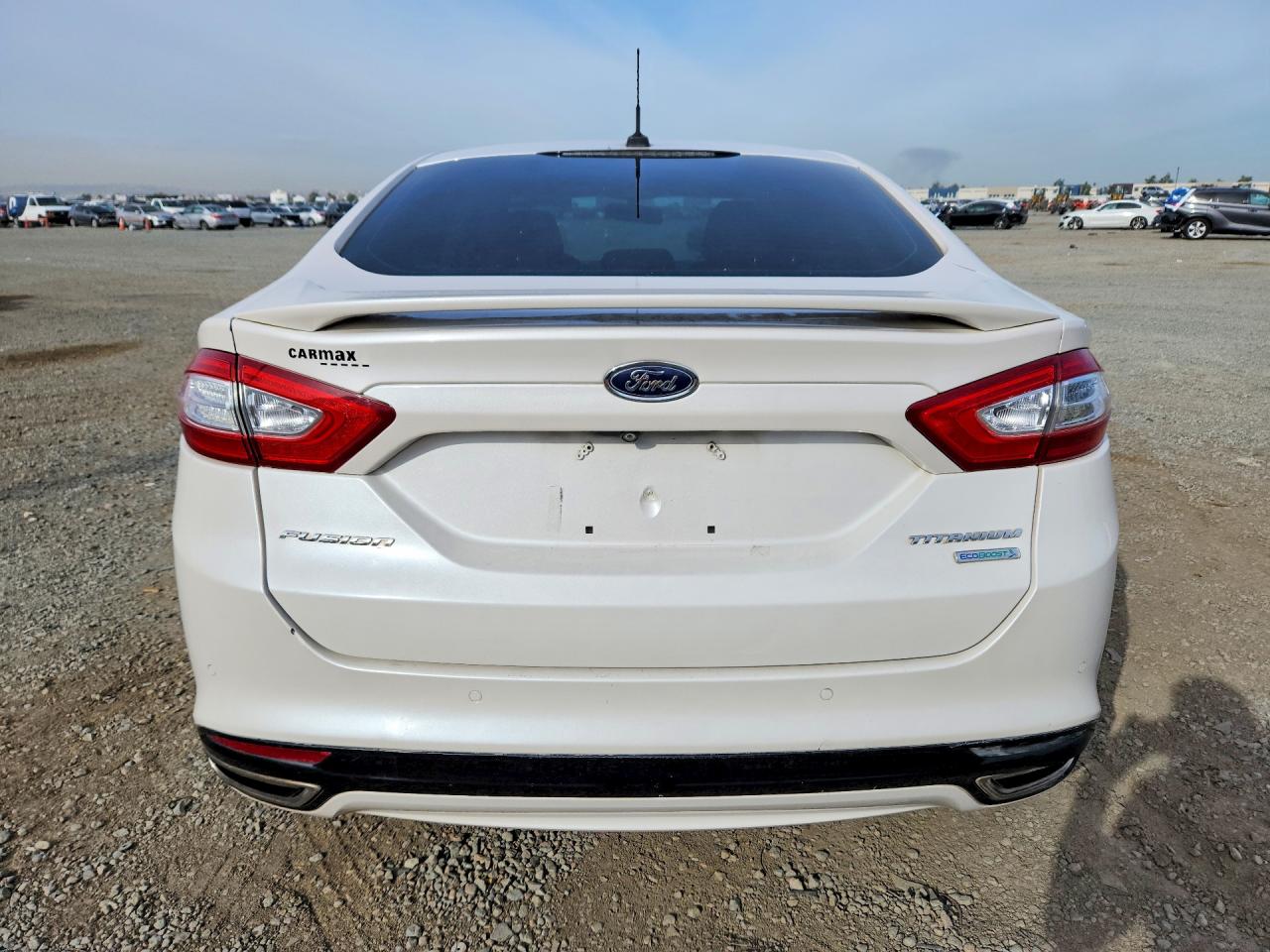 2015 Ford Fusion S Fwd White vin: 3FA6P0K94FR140973