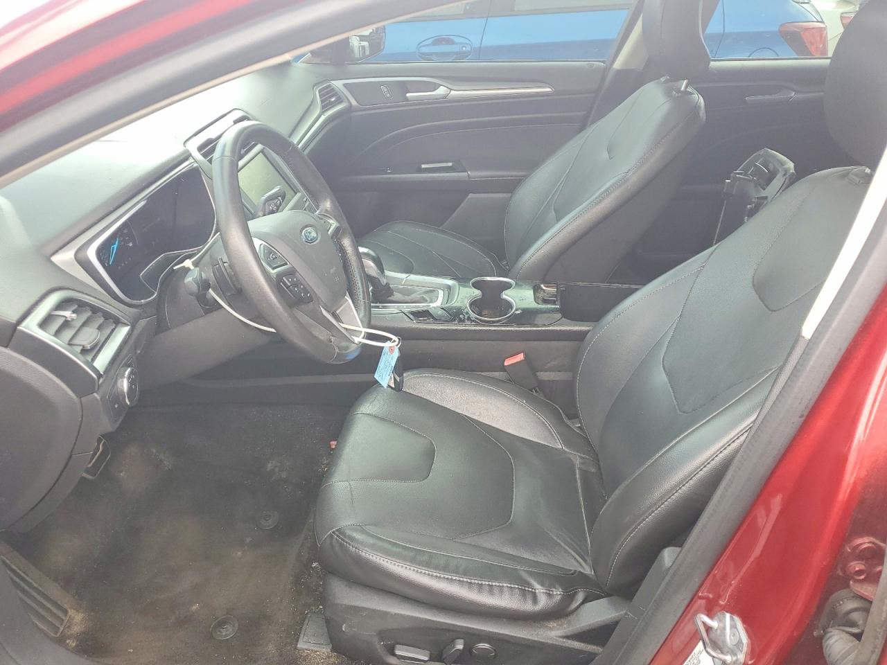 2015 Ford Fusion Titanium Red vin: 3FA6P0K94FR269635