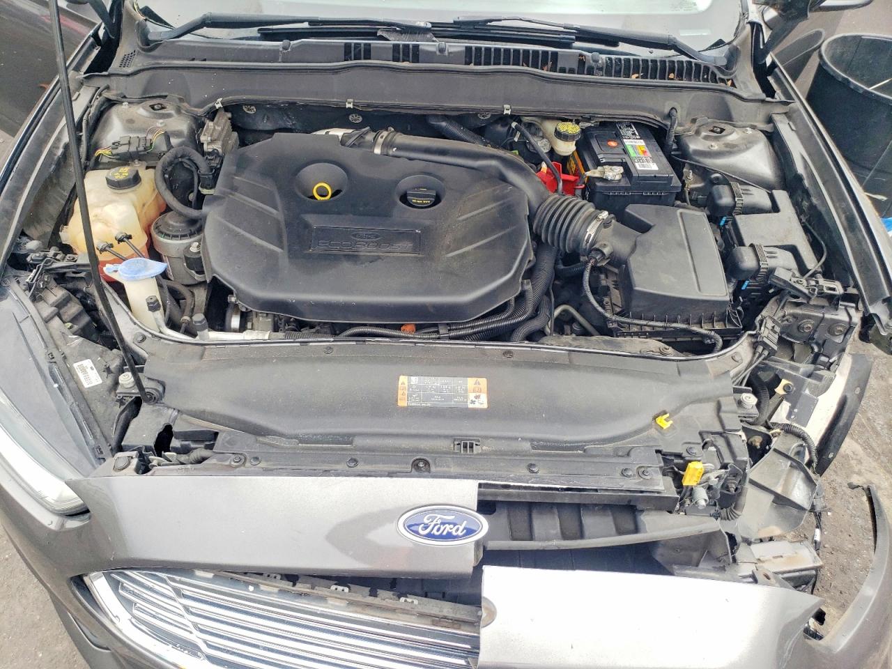 2015 Ford Fusion Titanium Gray vin: 3FA6P0K94FR301225