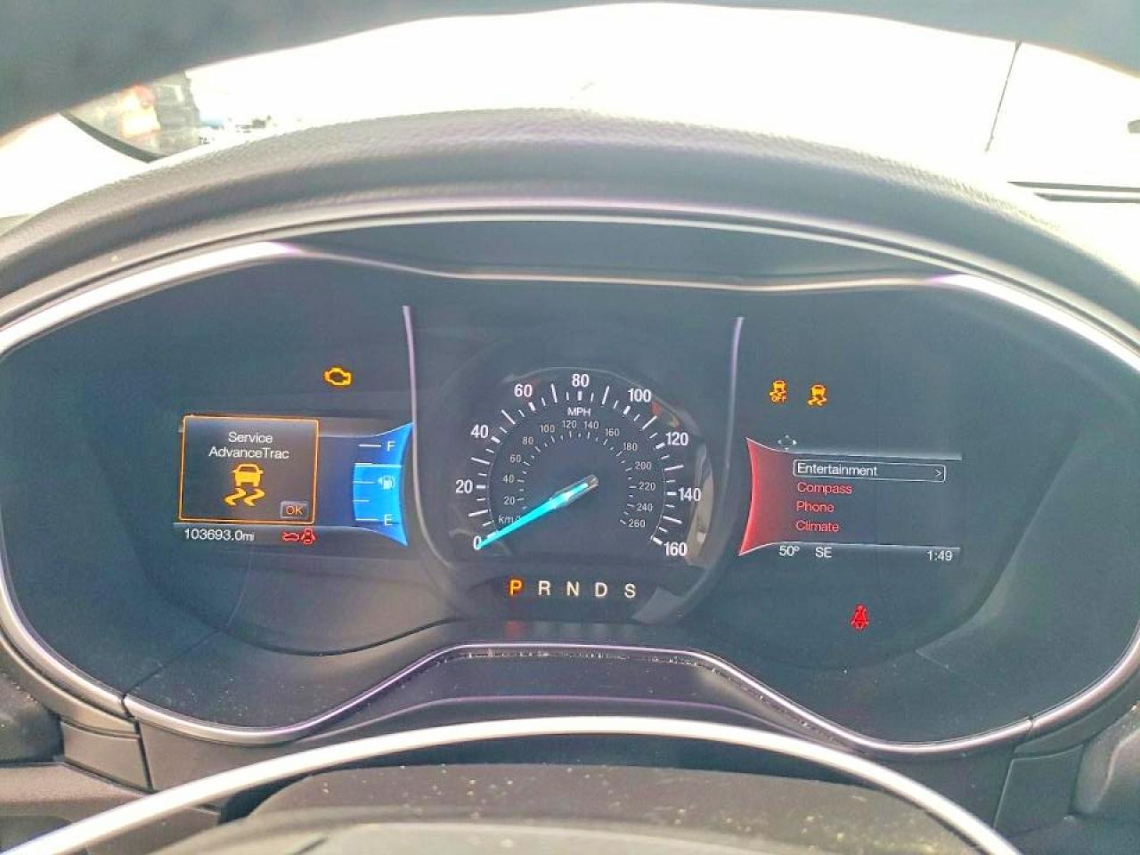 2015 Ford Fusion Titanium Gray vin: 3FA6P0K94FR301225