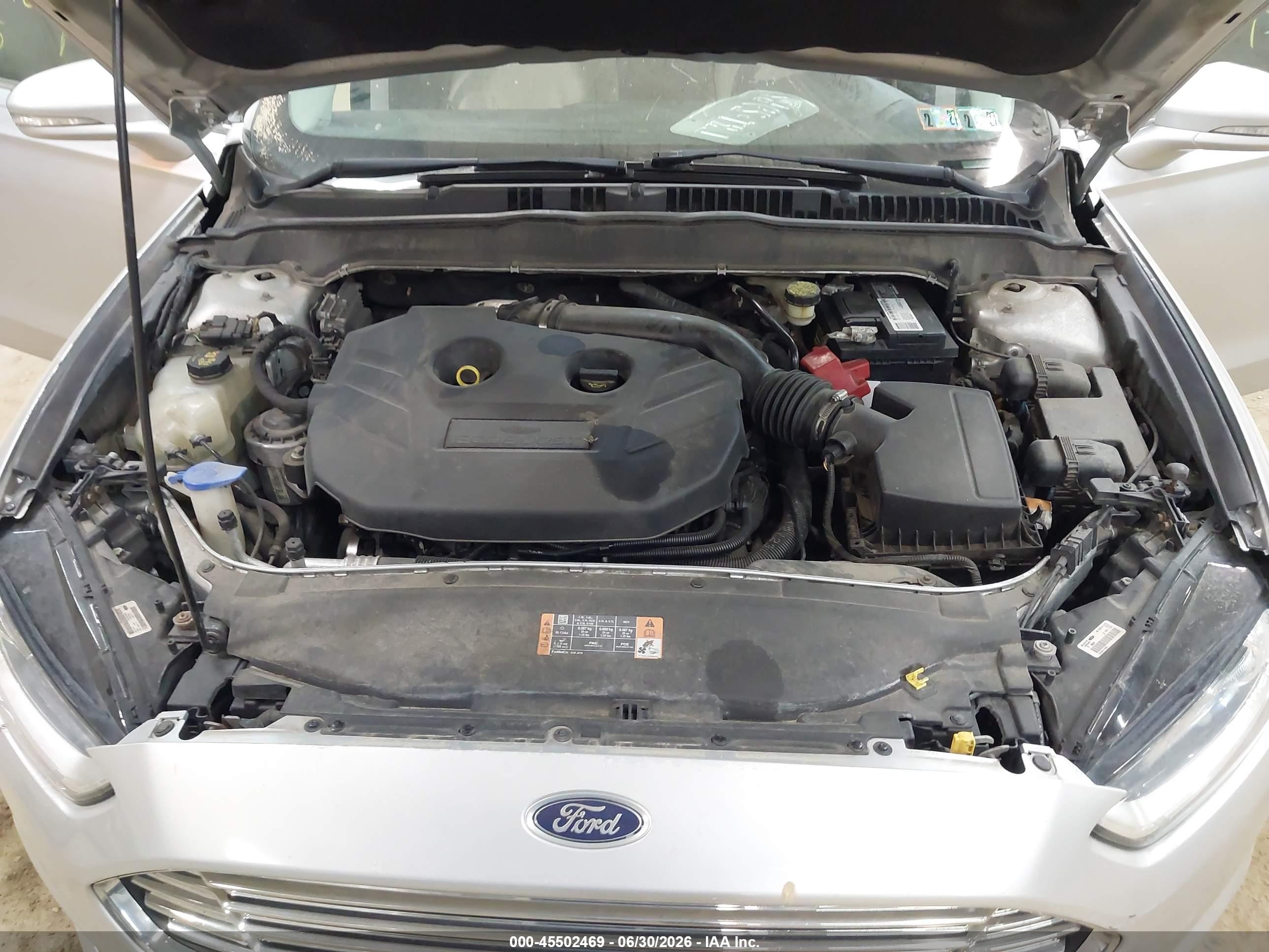 2015 Ford Fusion Titanium Silver vin: 3FA6P0K94FR310426