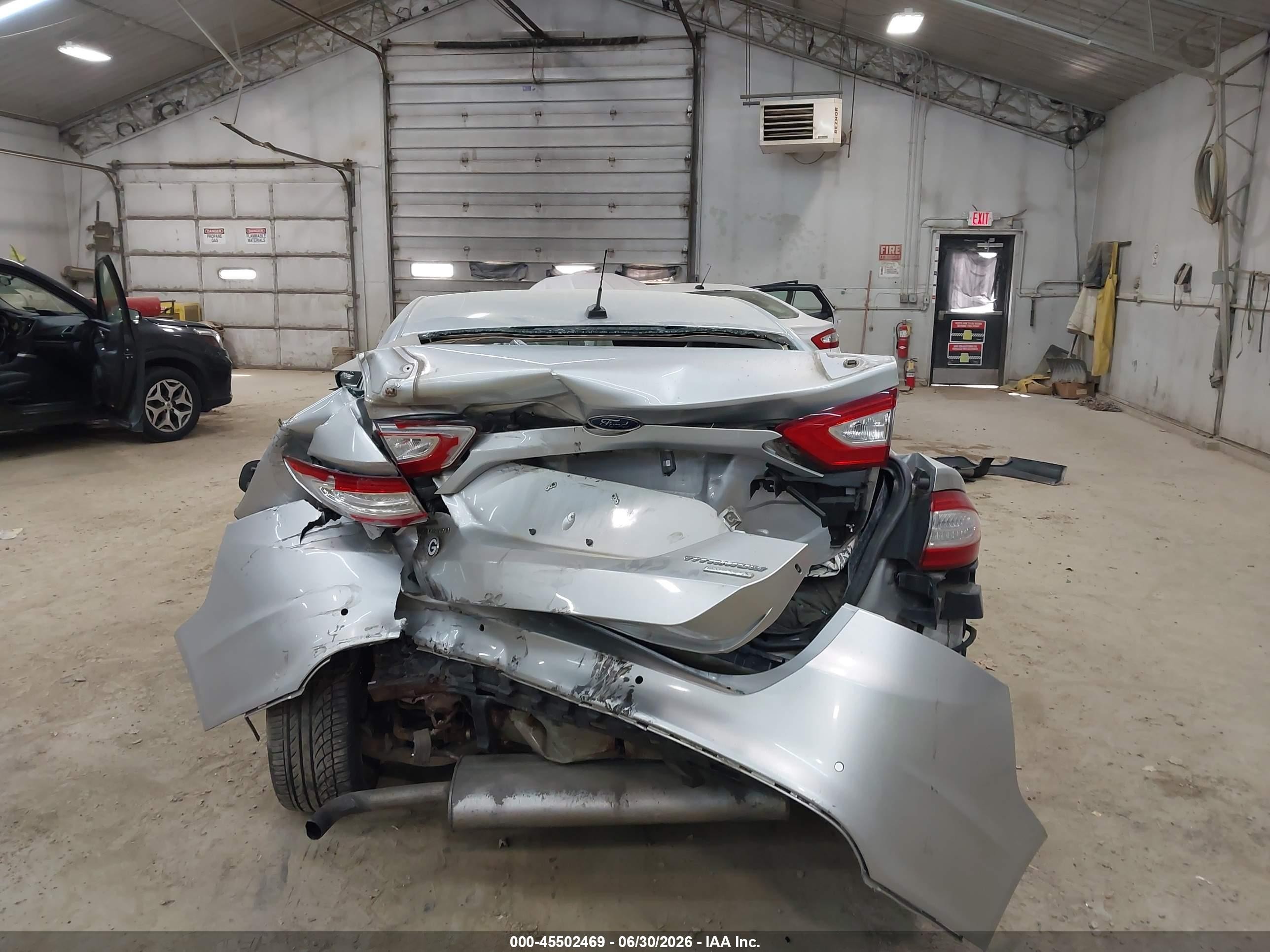 2015 Ford Fusion Titanium Silver vin: 3FA6P0K94FR310426