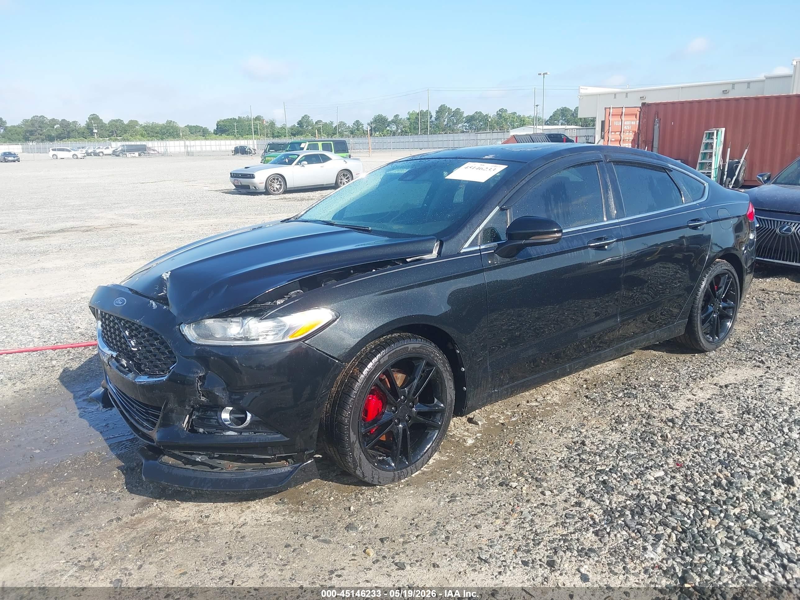 2013 Ford Fusion Titanium Black vin: 3FA6P0K95DR137674