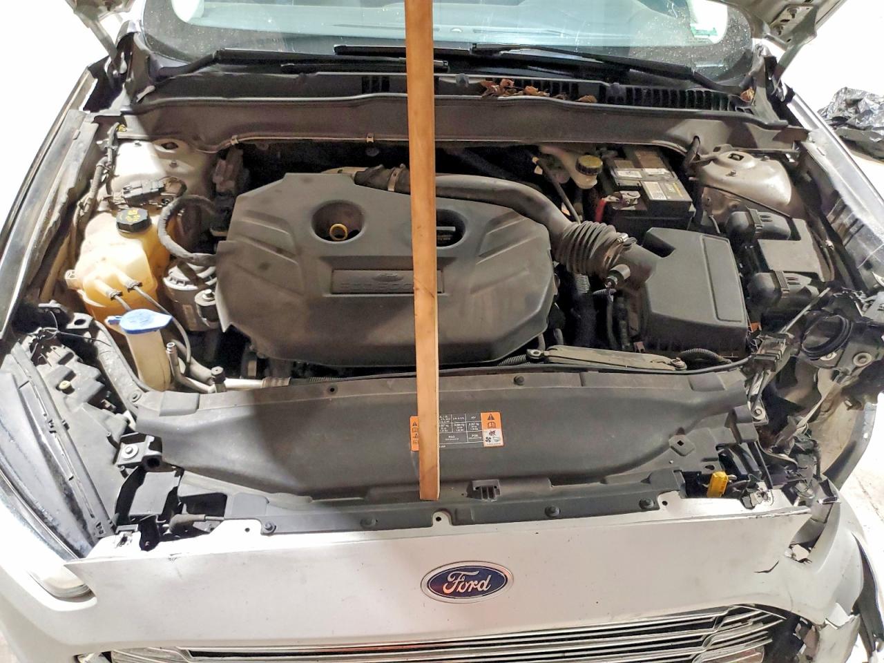 2014 Ford Fusion Titanium Silver vin: 3FA6P0K95ER148692