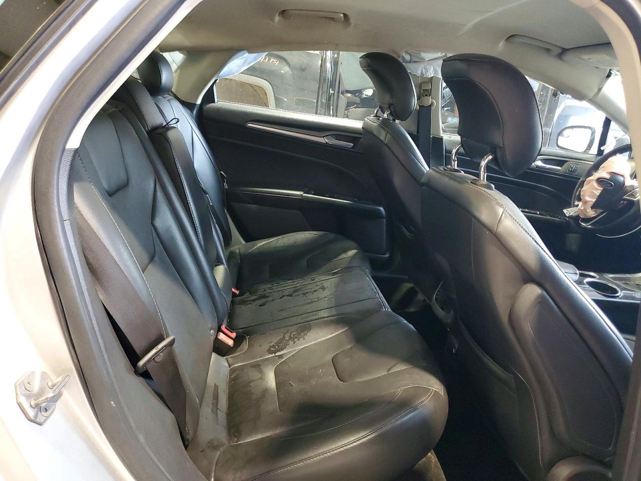 2014 Ford Fusion Titanium Silver vin: 3FA6P0K95ER148692