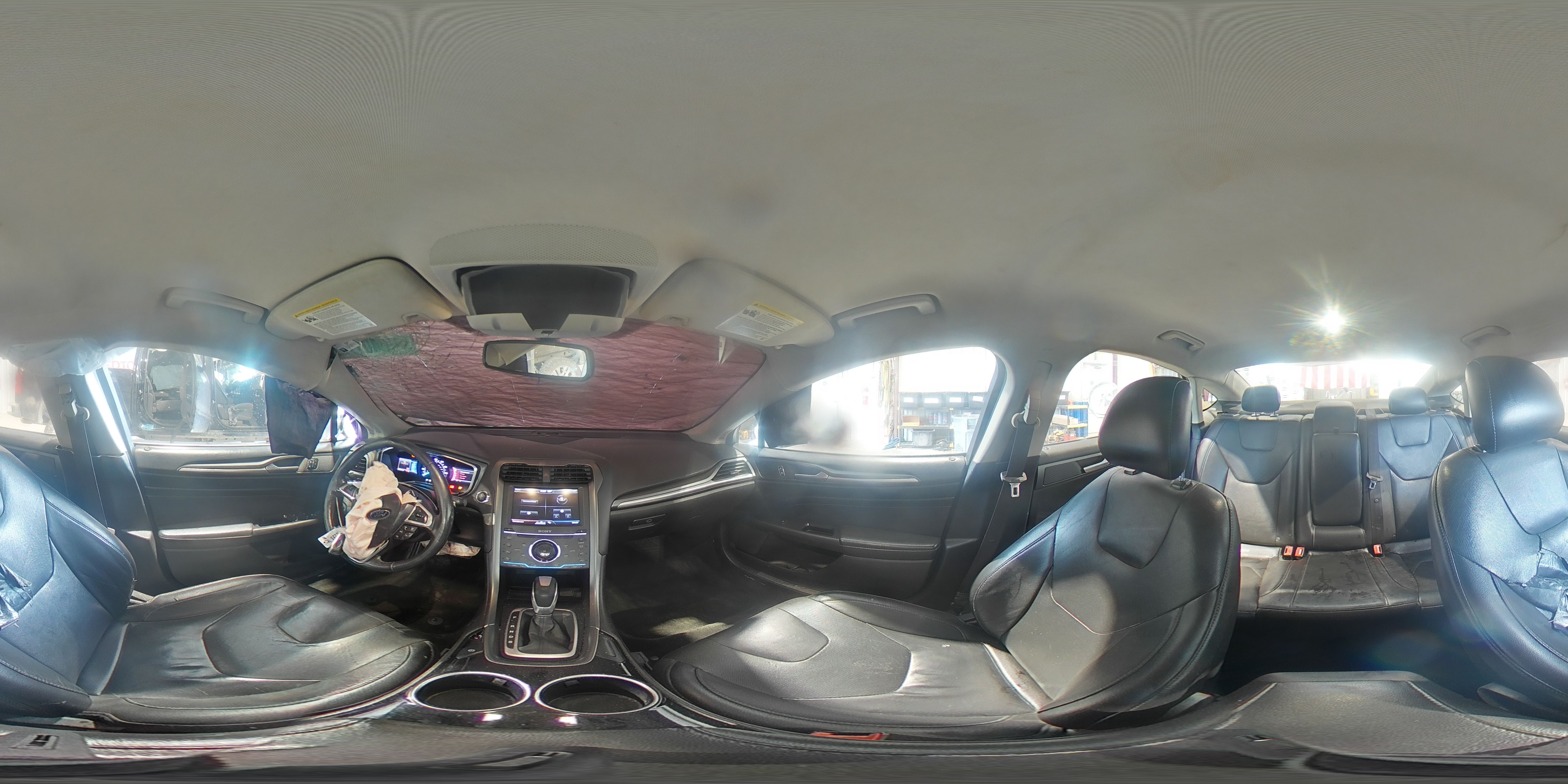 2014 Ford Fusion Titanium Silver vin: 3FA6P0K95ER148692