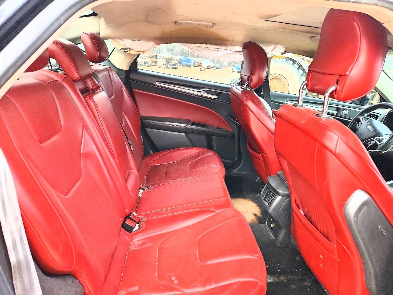 2014 Ford Fusion Titanium Black vin: 3FA6P0K95ER252731