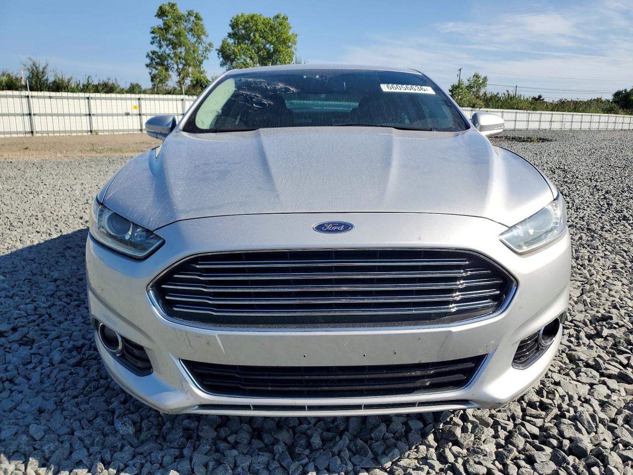 2014 Ford Fusion Titanium Silver vin: 3FA6P0K95ER282652