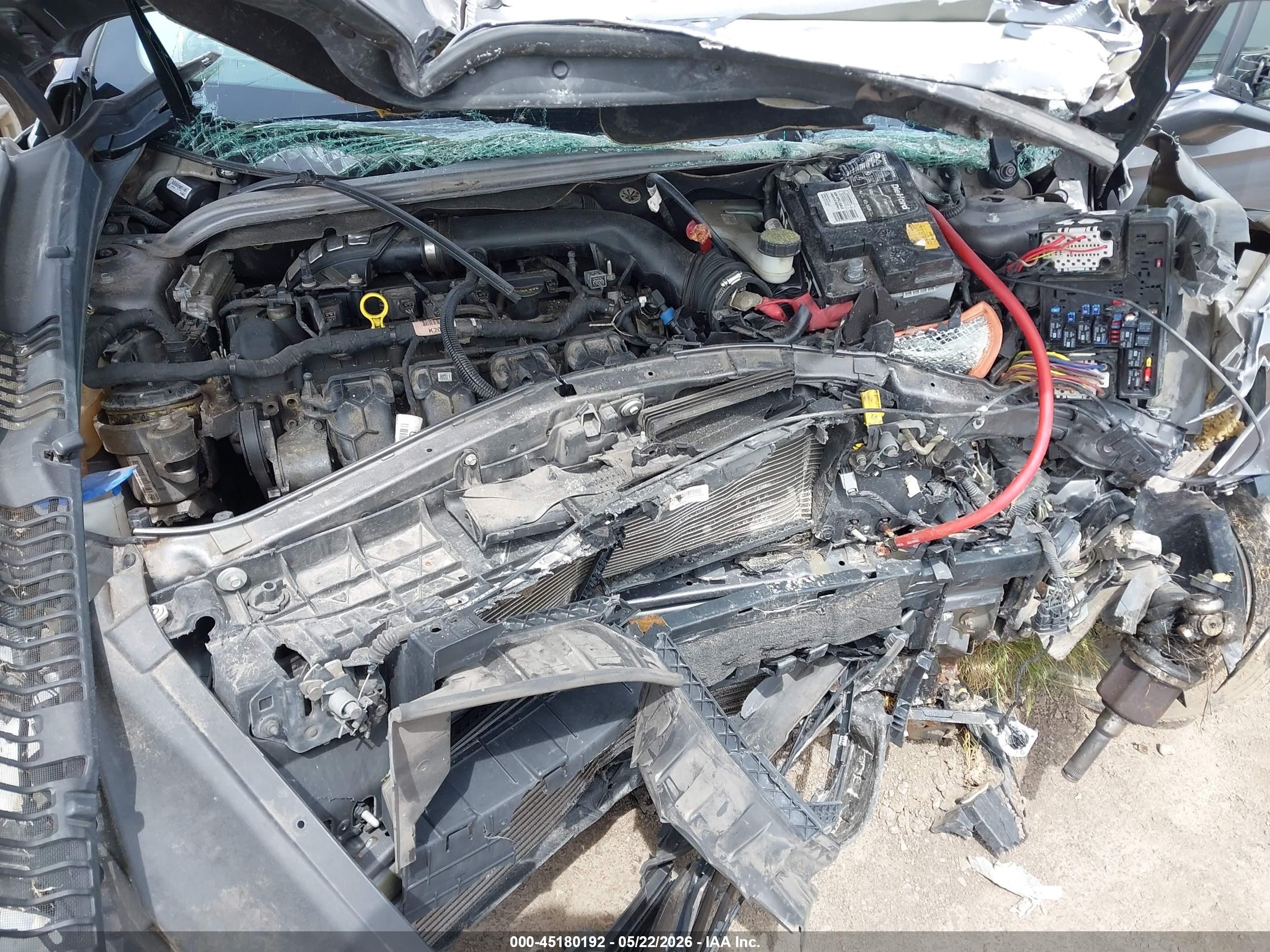 2014 Ford Fusion Titanium Gray vin: 3FA6P0K95ER314323