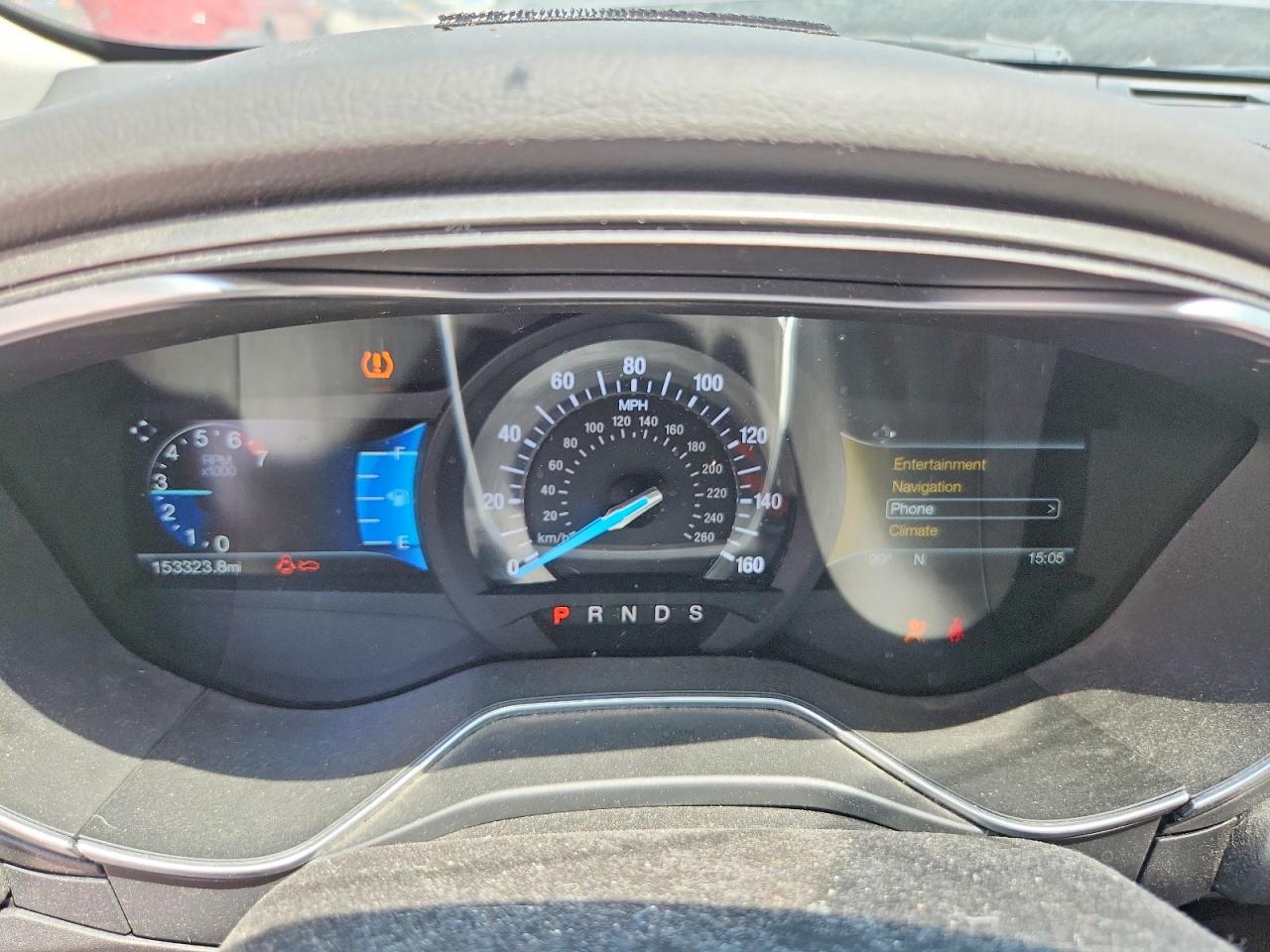 2015 Ford Fusion Titanium Gray vin: 3FA6P0K95FR166904