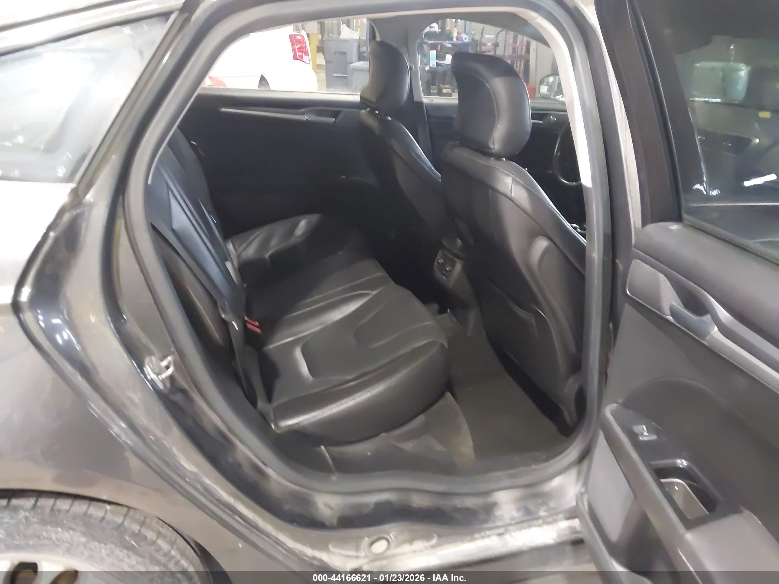 2015 Ford Fusion Titanium Gray vin: 3FA6P0K95FR227507