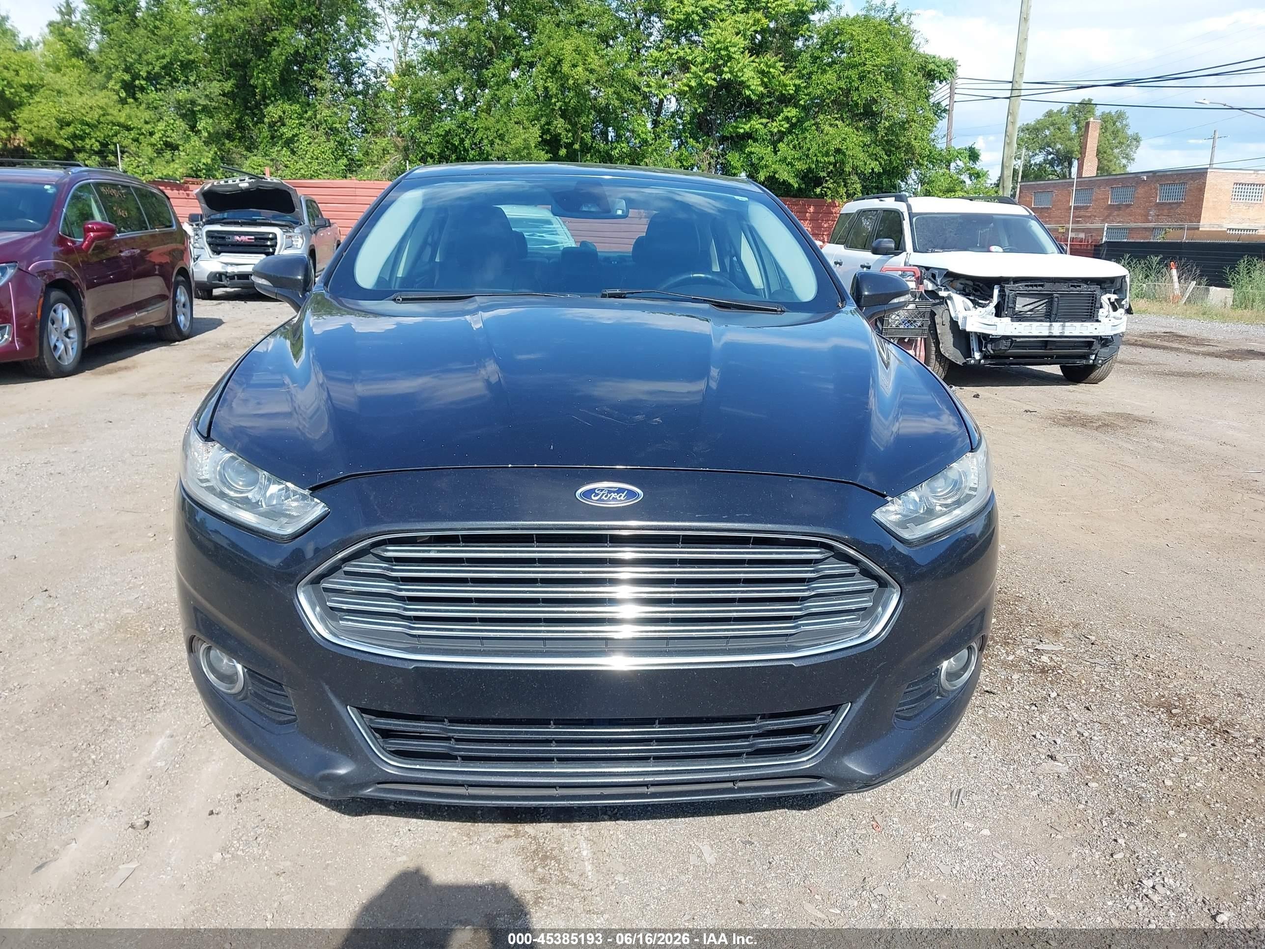 2015 Ford Fusion Titanium Gray vin: 3FA6P0K95FR303291