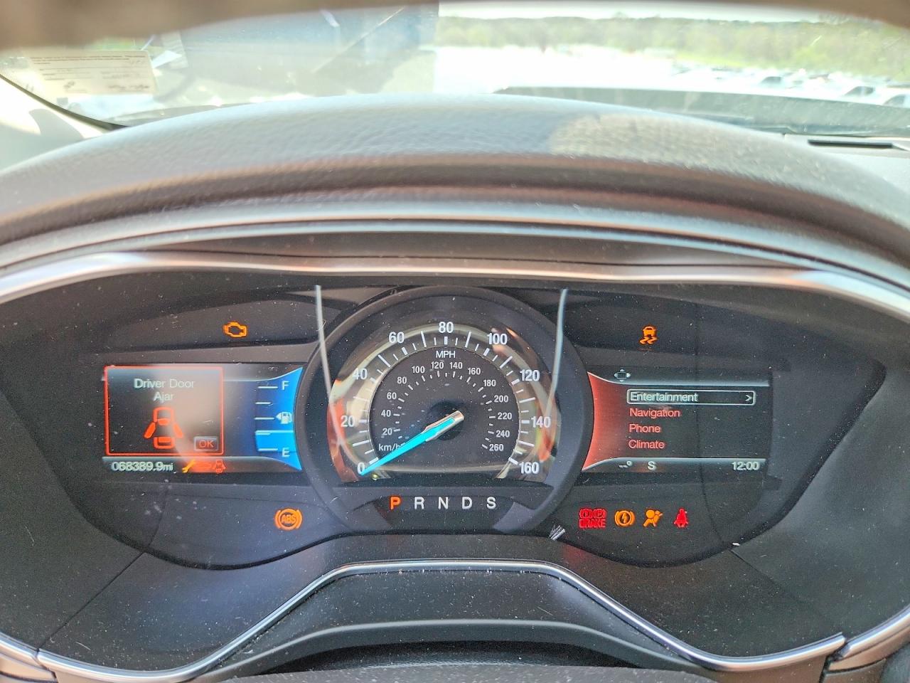 2016 Ford Fusion Titanium Black vin: 3FA6P0K95GR249461