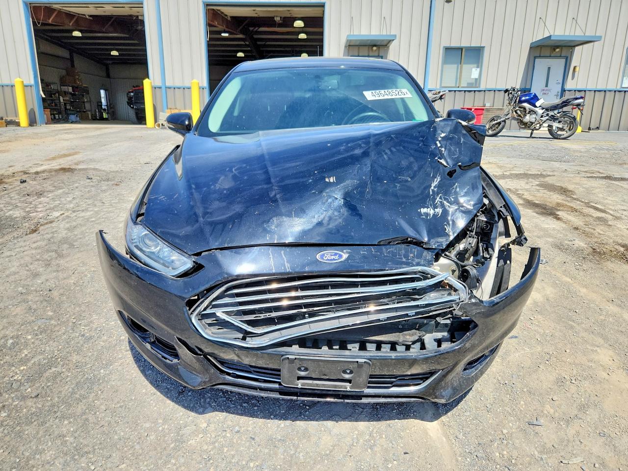 2016 Ford Fusion Titanium Black vin: 3FA6P0K95GR249461
