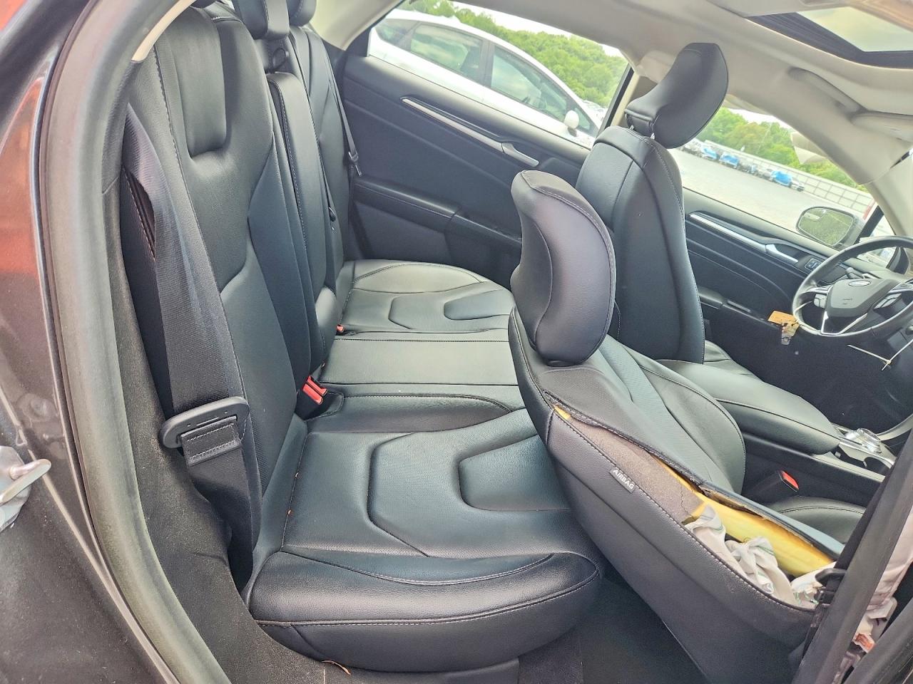 2017 Ford Fusion Titanium Gray vin: 3FA6P0K95HR351716