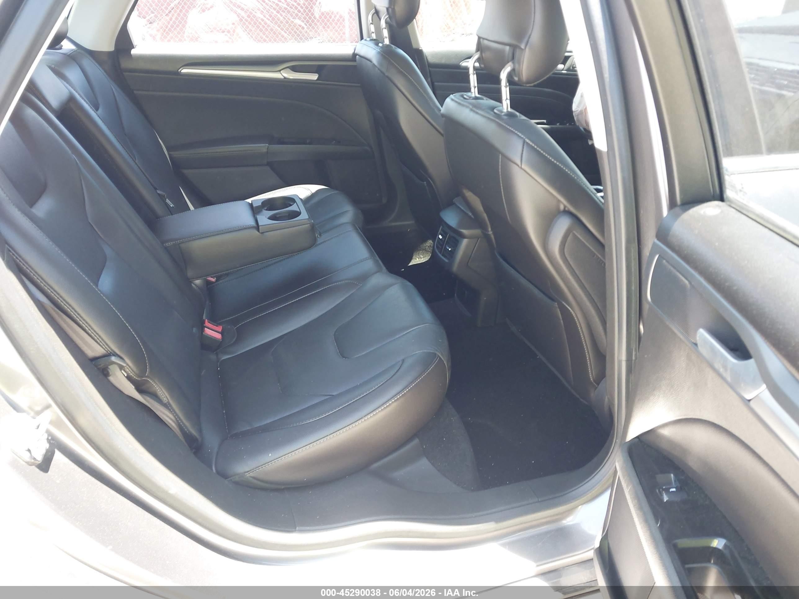 2013 Ford Fusion Titanium Gray vin: 3FA6P0K96DR116882