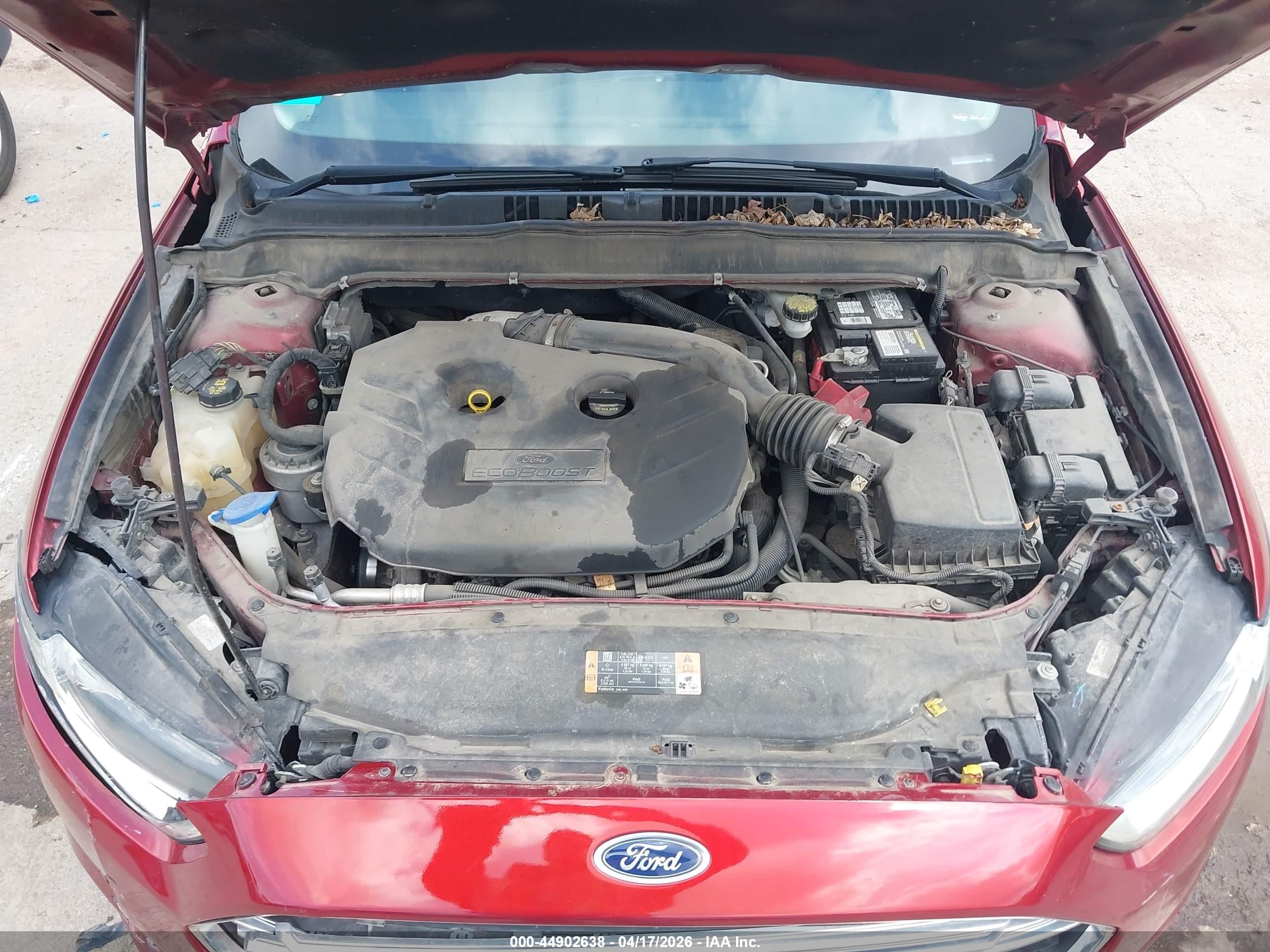 2013 Ford Fusion Titanium Red vin: 3FA6P0K96DR124139