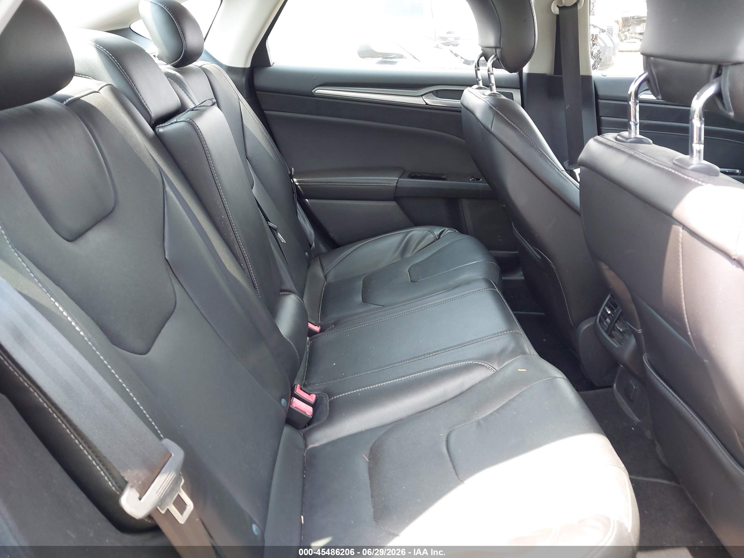 2013 Ford Fusion Titanium Black vin: 3FA6P0K96DR124609