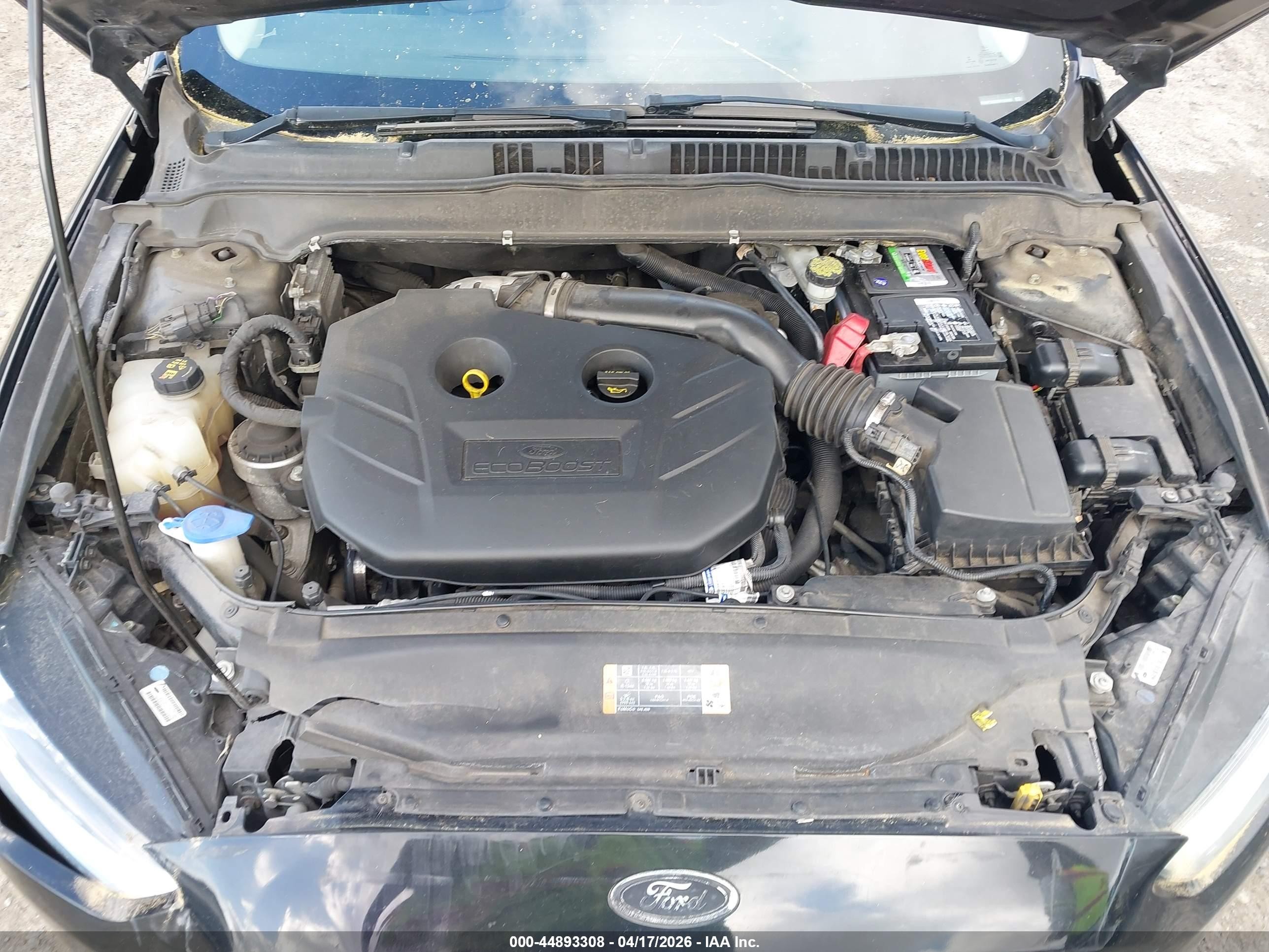 2013 Ford Fusion Titanium Черный vin: 3FA6P0K96DR128885
