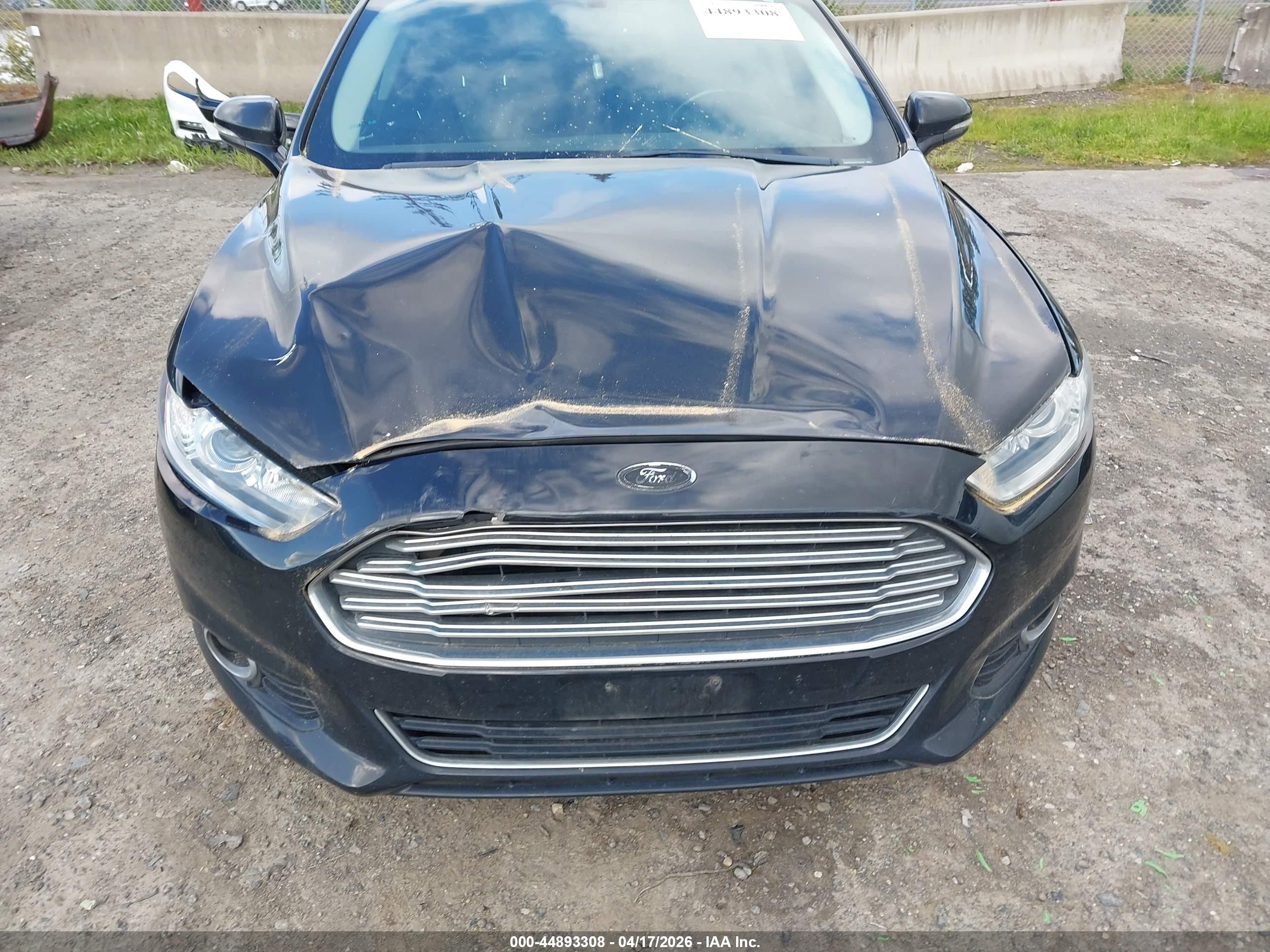 2013 Ford Fusion Titanium Черный vin: 3FA6P0K96DR128885