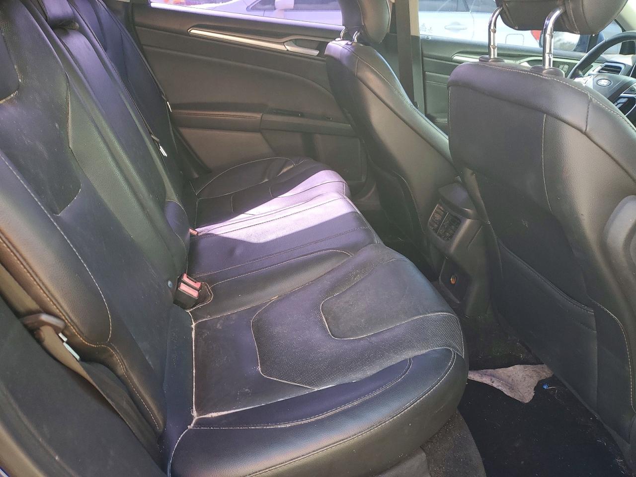 2013 Ford Fusion Titanium Blue vin: 3FA6P0K96DR149333