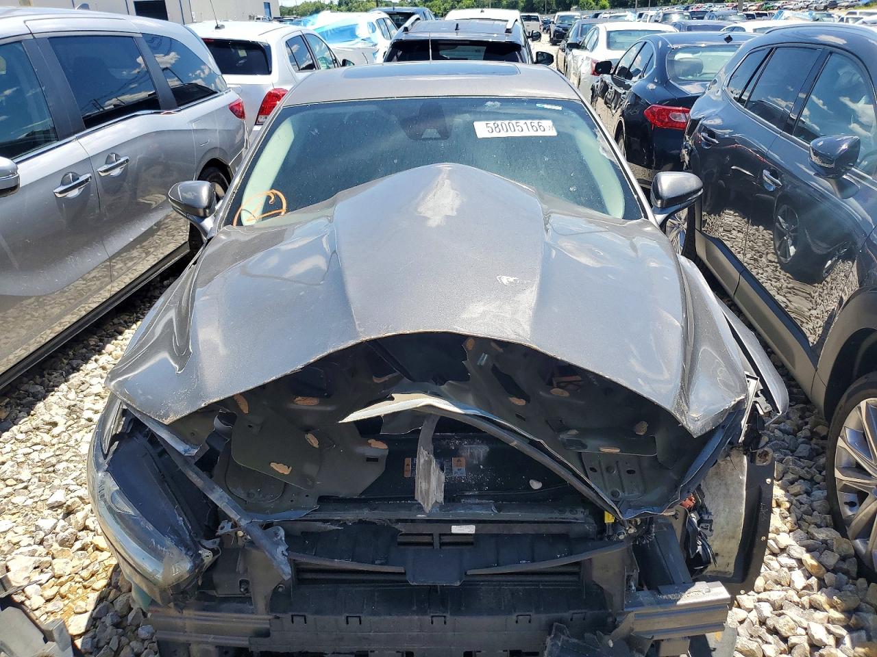 2013 Ford Fusion Titanium Угольный vin: 3FA6P0K96DR199861