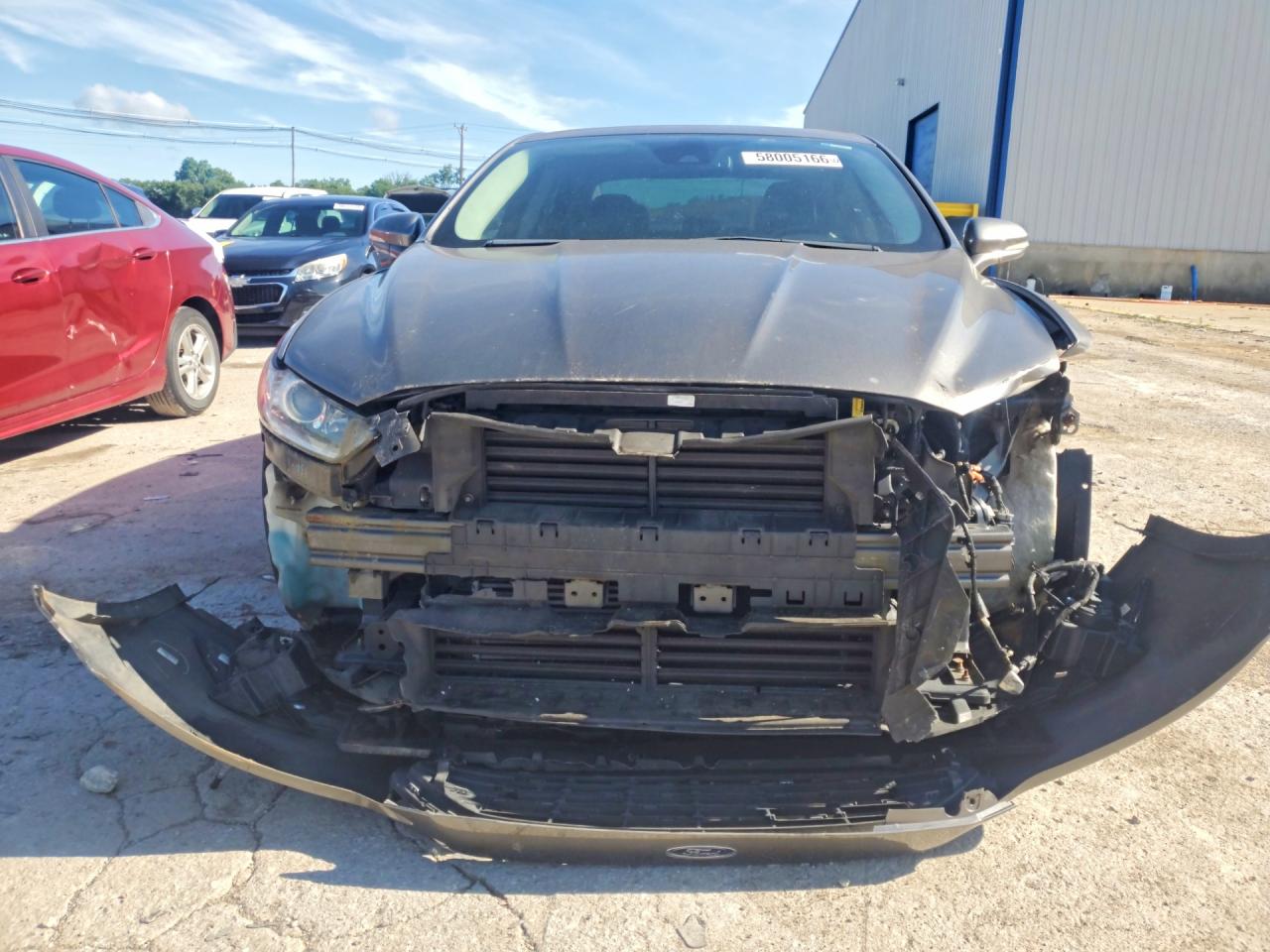 2013 Ford Fusion Titanium Угольный vin: 3FA6P0K96DR199861