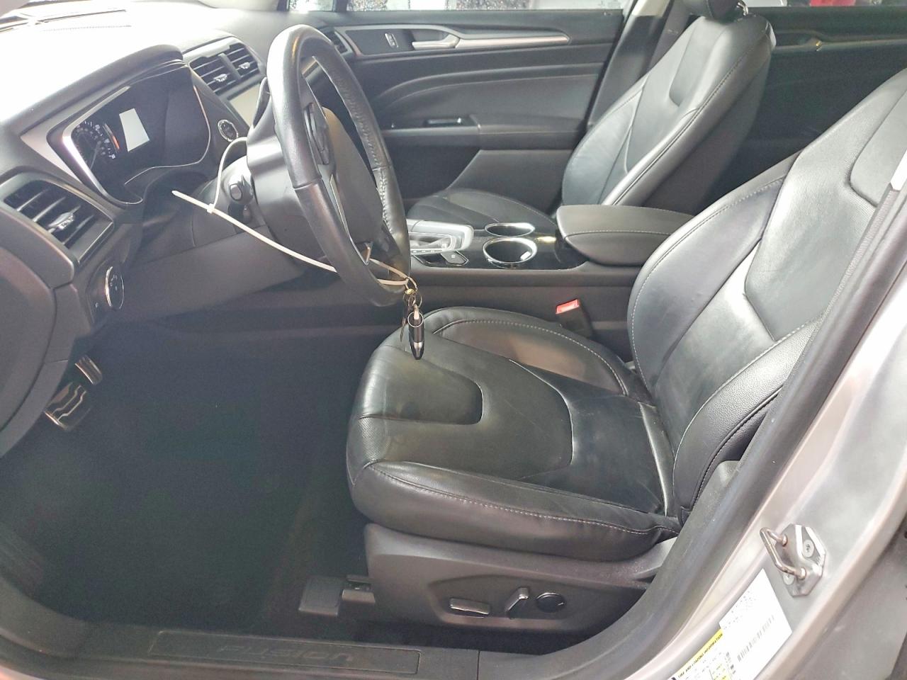 2013 Ford Fusion Titanium Серебряный vin: 3FA6P0K96DR308853