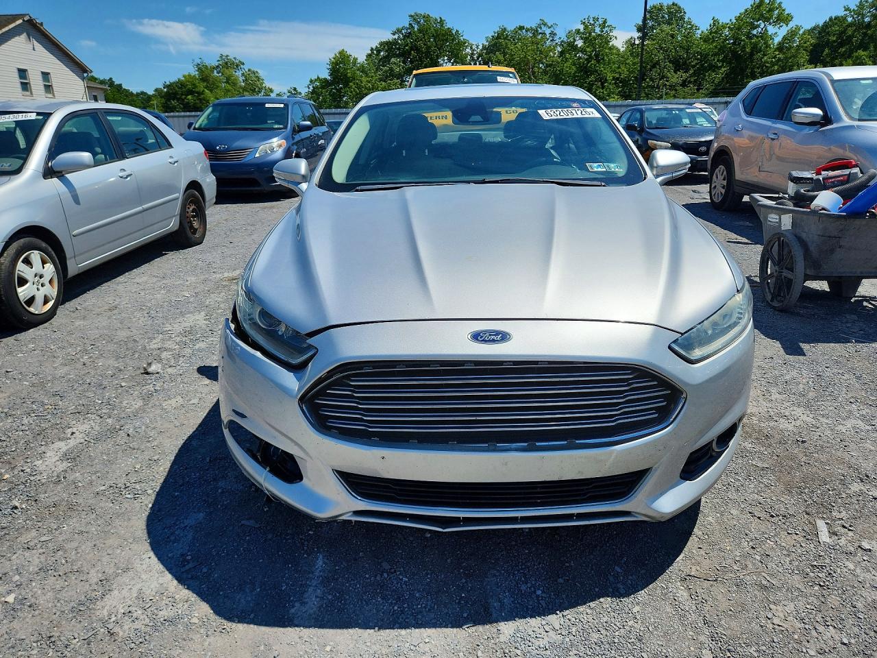 2013 Ford Fusion Titanium Silver vin: 3FA6P0K96DR374898