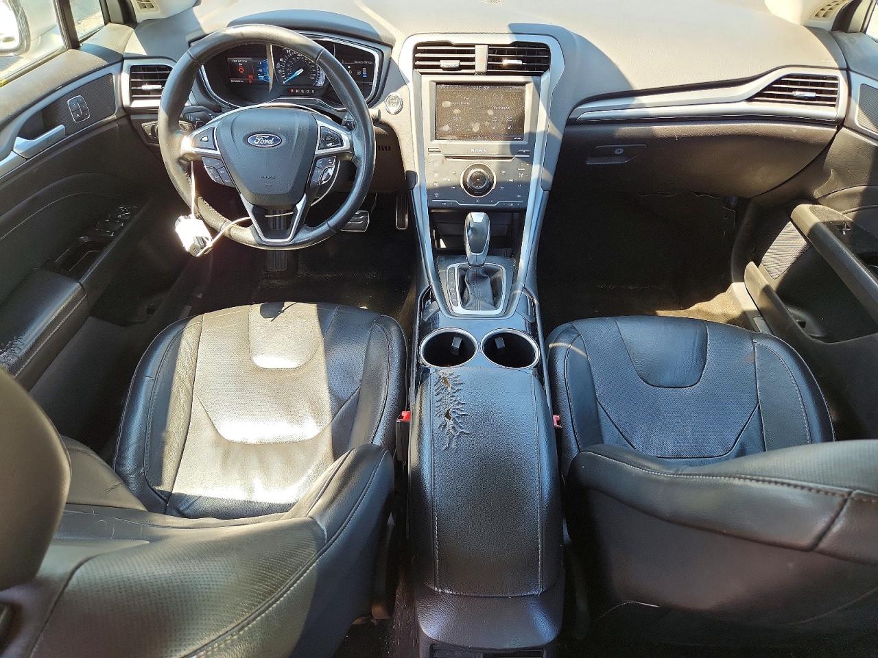 2013 Ford Fusion Titanium Silver vin: 3FA6P0K96DR374898