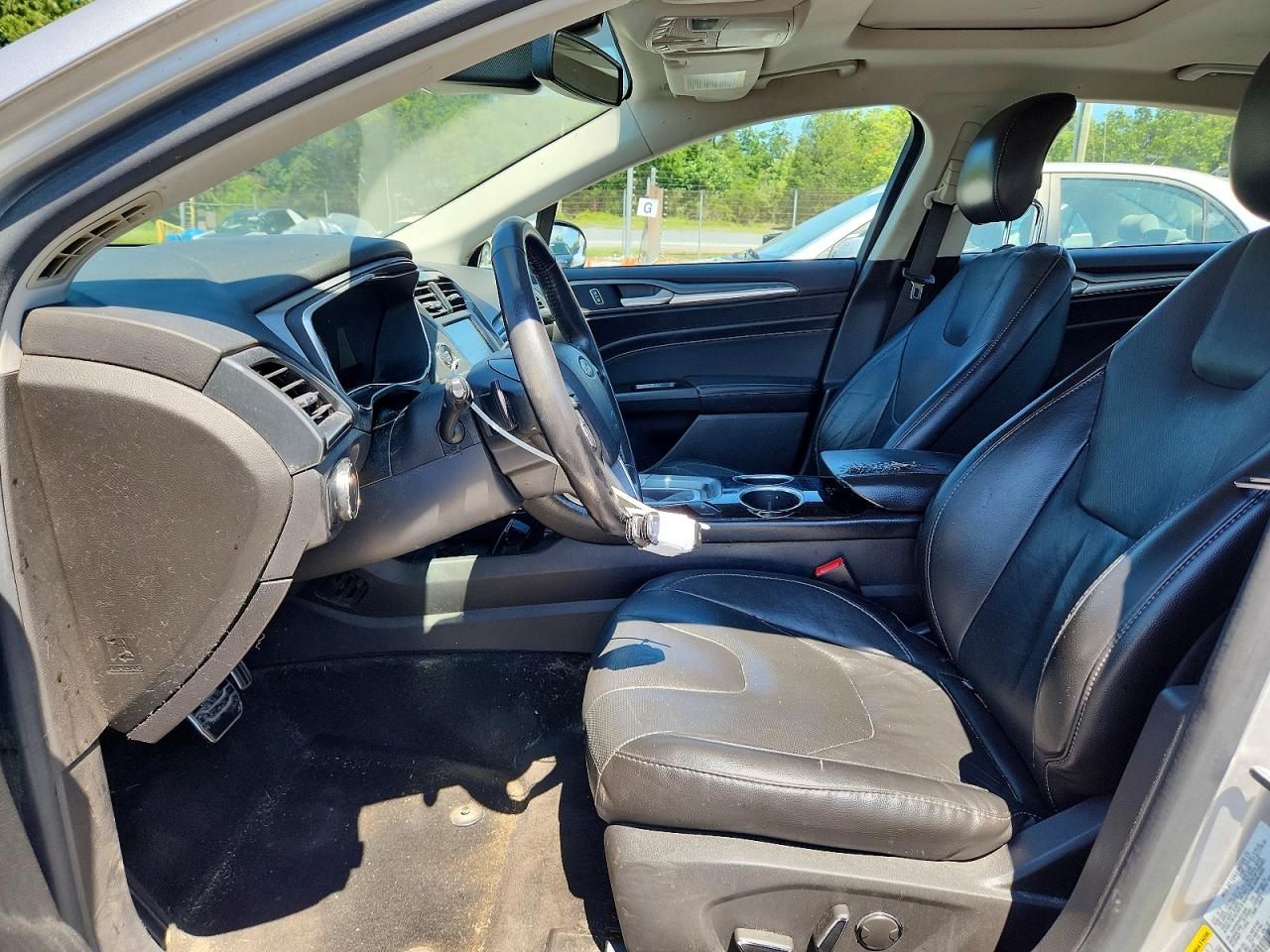 2013 Ford Fusion Titanium Silver vin: 3FA6P0K96DR374898