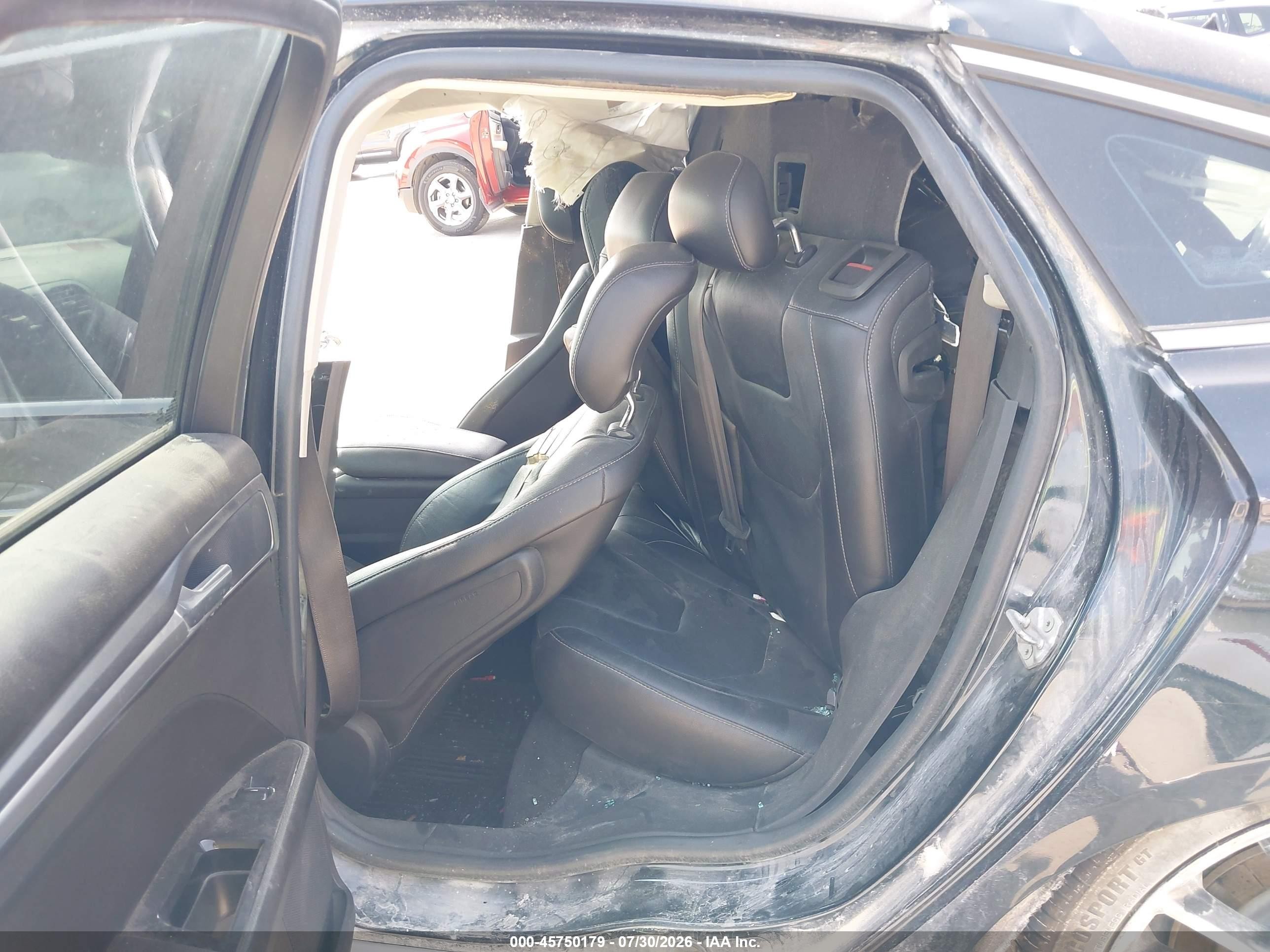 2014 Ford Fusion Titanium Black vin: 3FA6P0K96ER201397