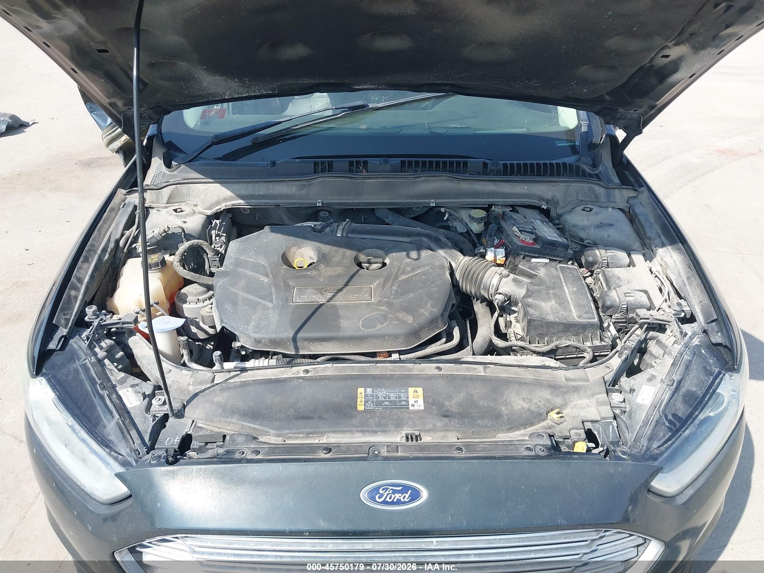 2014 Ford Fusion Titanium Black vin: 3FA6P0K96ER201397