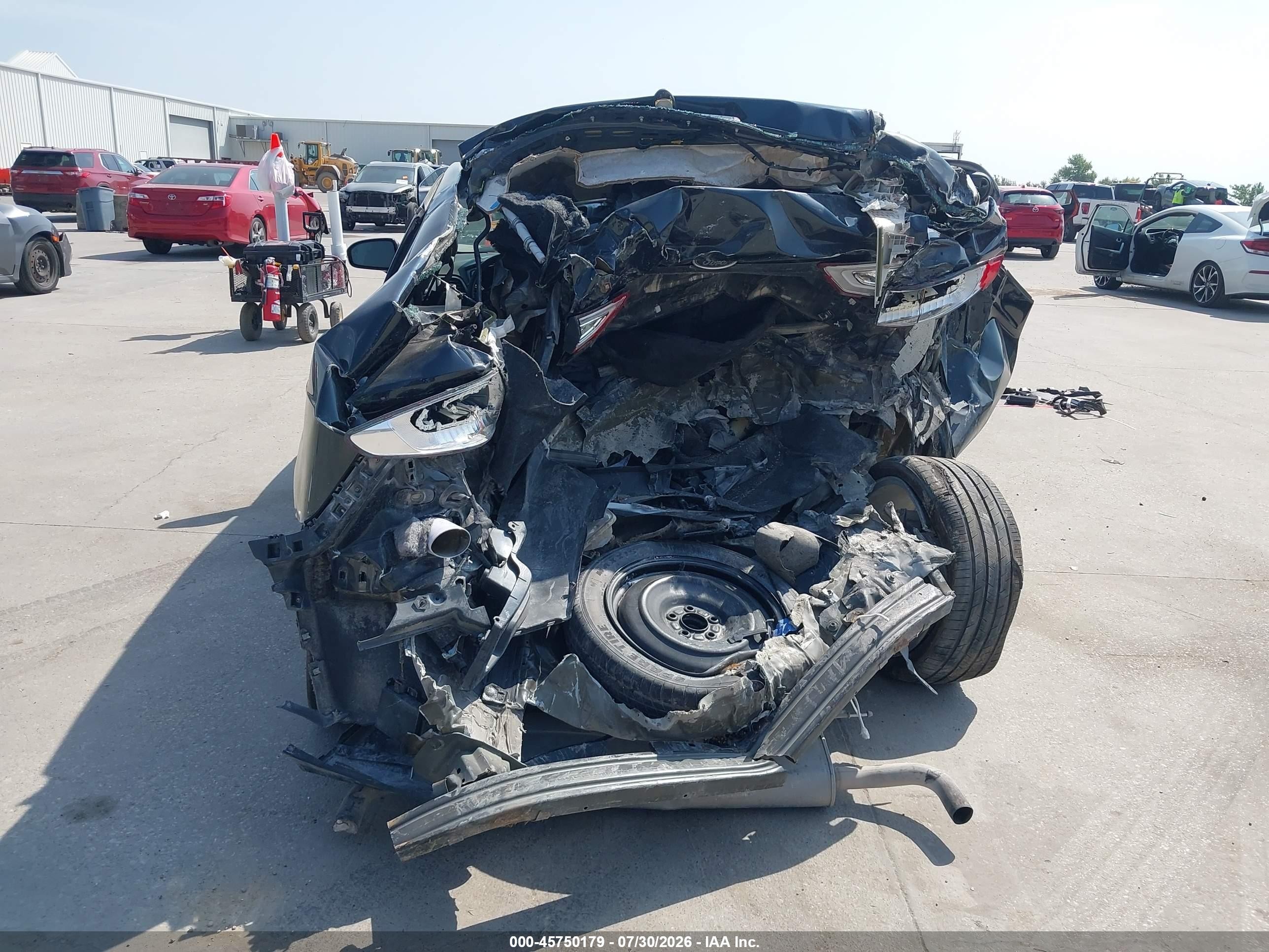 2014 Ford Fusion Titanium Black vin: 3FA6P0K96ER201397