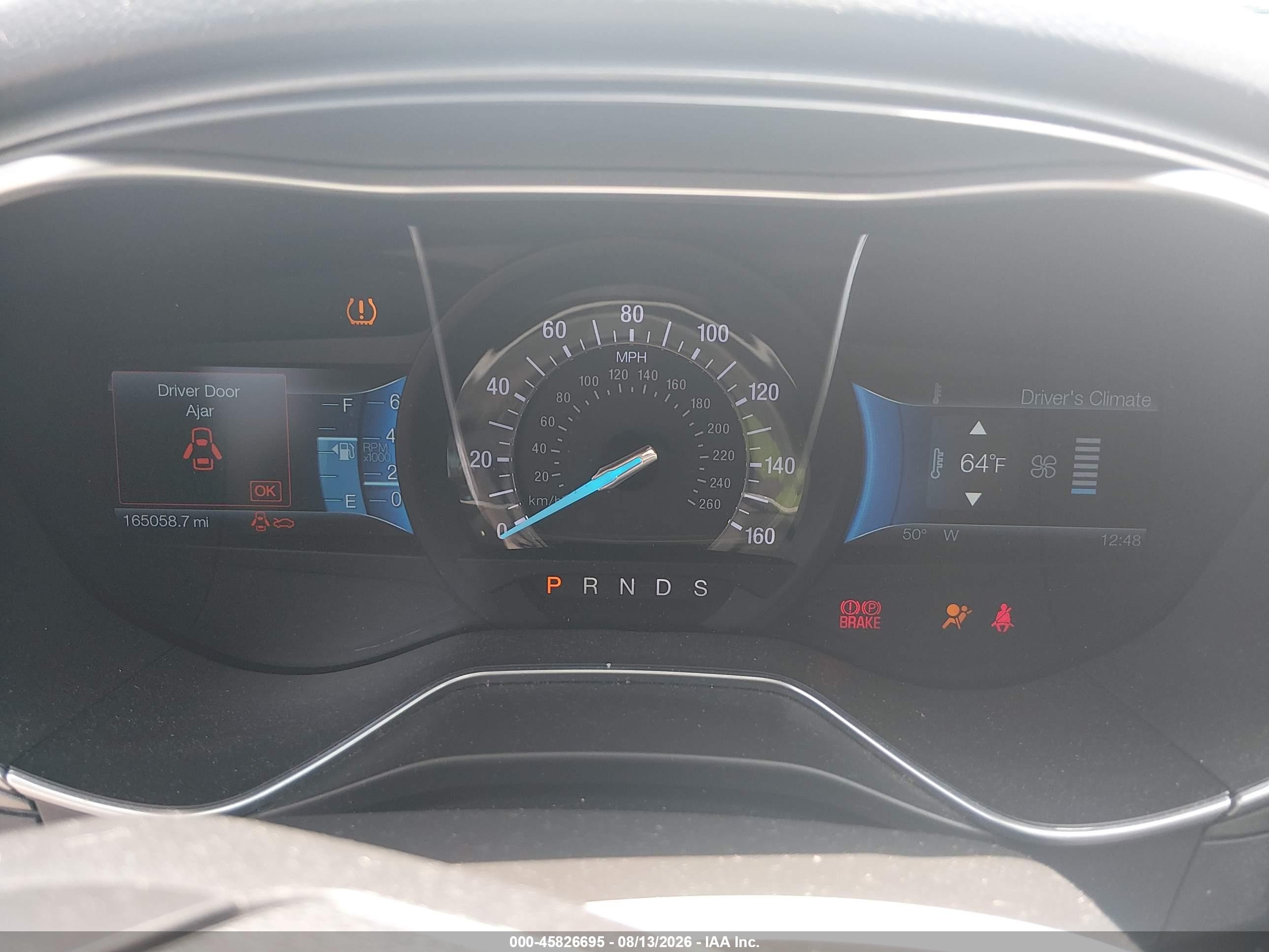 2014 Ford Fusion Titanium Черный vin: 3FA6P0K96ER380850