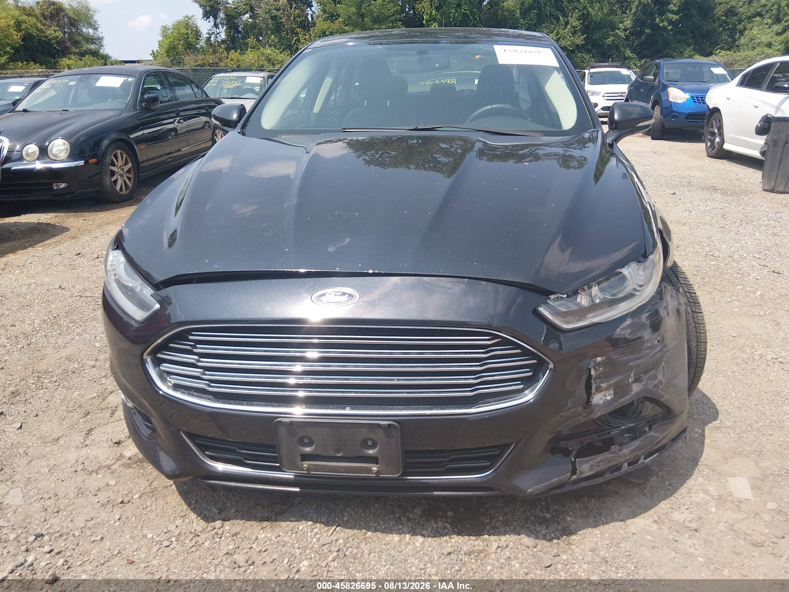 2014 Ford Fusion Titanium Черный vin: 3FA6P0K96ER380850