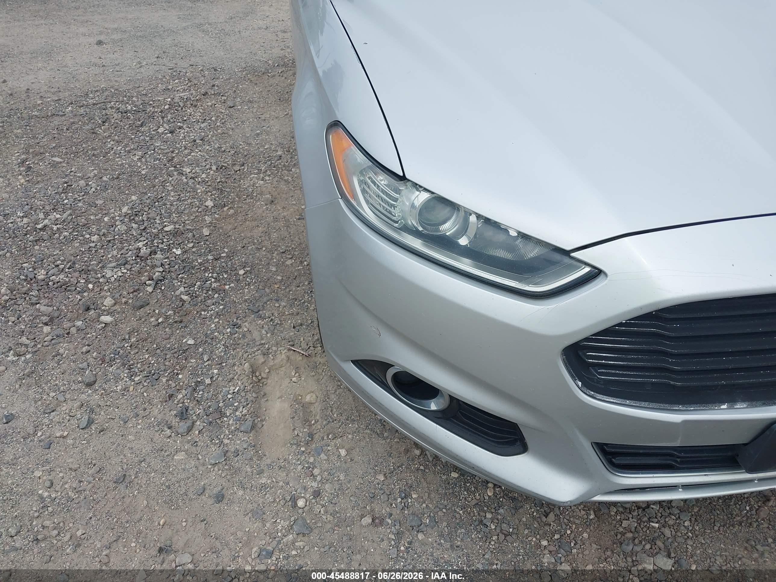 2014 Ford Fusion Titanium Silver vin: 3FA6P0K96ER382162